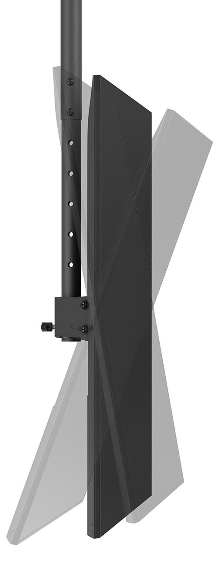 Maclean TV-Deckenhalterung max. Tragkraft 35 kg 23–55" max. VESA 400 × 400 MC-174