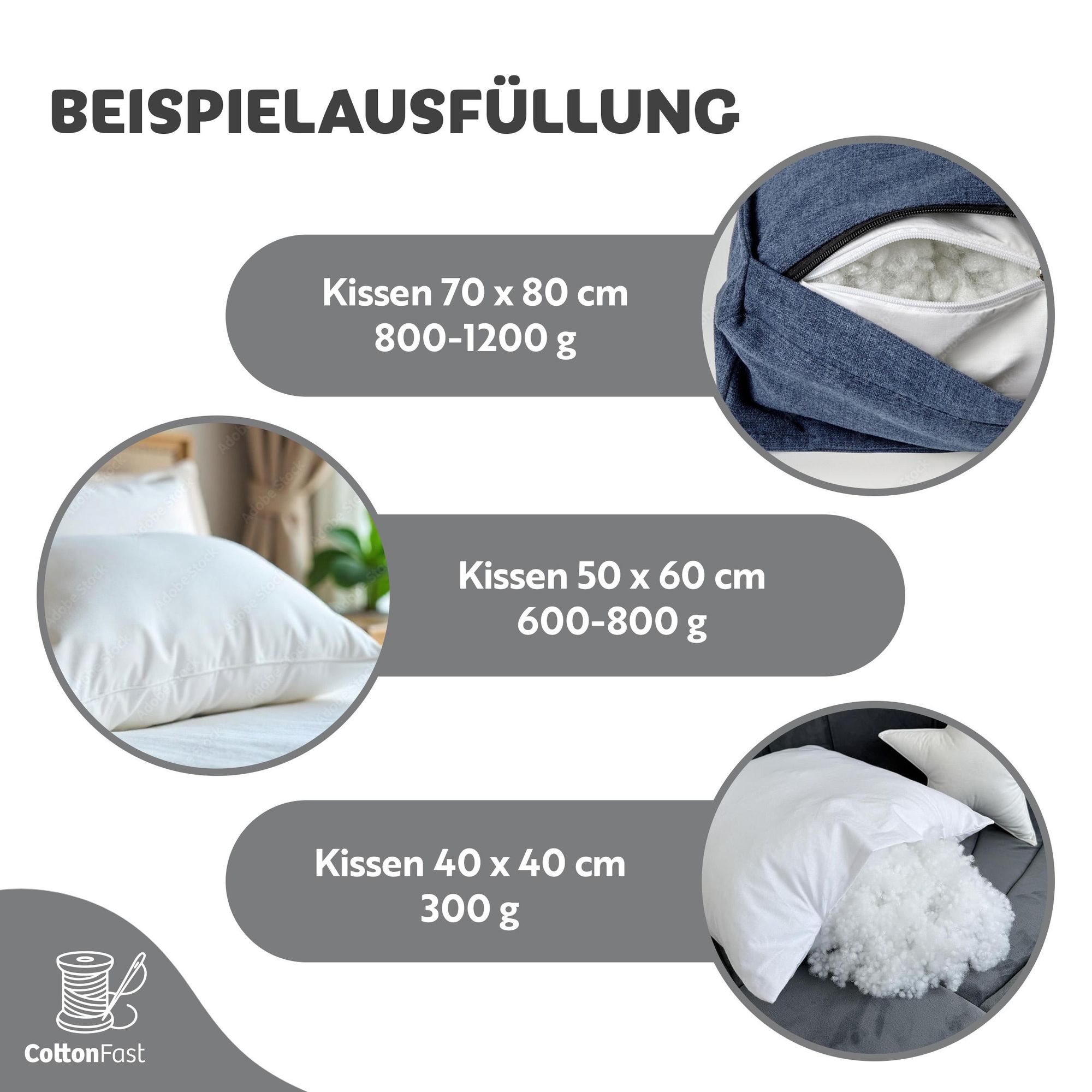 Antiallergische Polyester Füllung für Kissen Plüschtieretiere Tierbetten Kunsthandwerk DIY Amigurumi