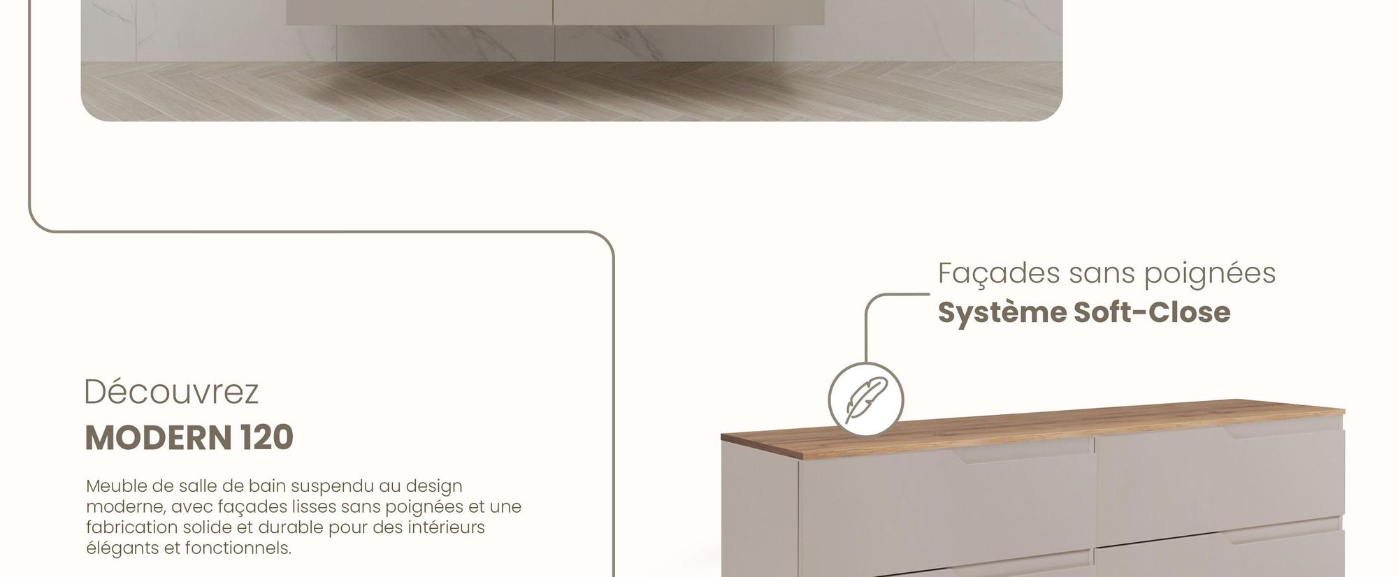 RODAN, meuble de salle de bain, armoire moderne, meuble sous vasque, meuble sous lavabo