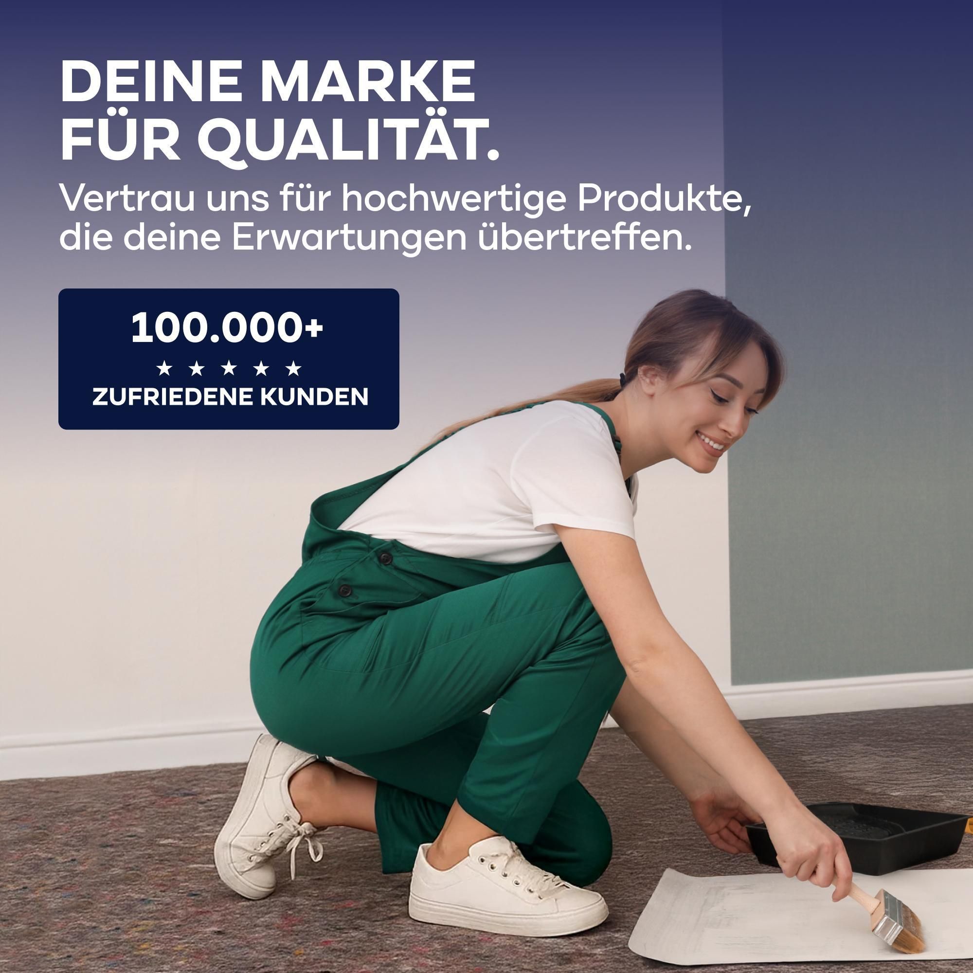 Plid Abdeckvlies 50m, 180g/m² / Boden-Malervlies Umzugsdecken Packdecken Vlies
