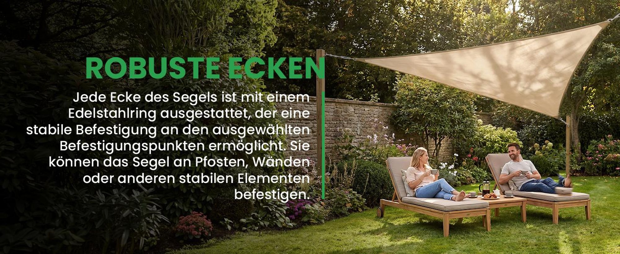 Sonnensegel dreieckig Wasserdicht Beige 4x4x4m fur Balkon Terrasse Patio