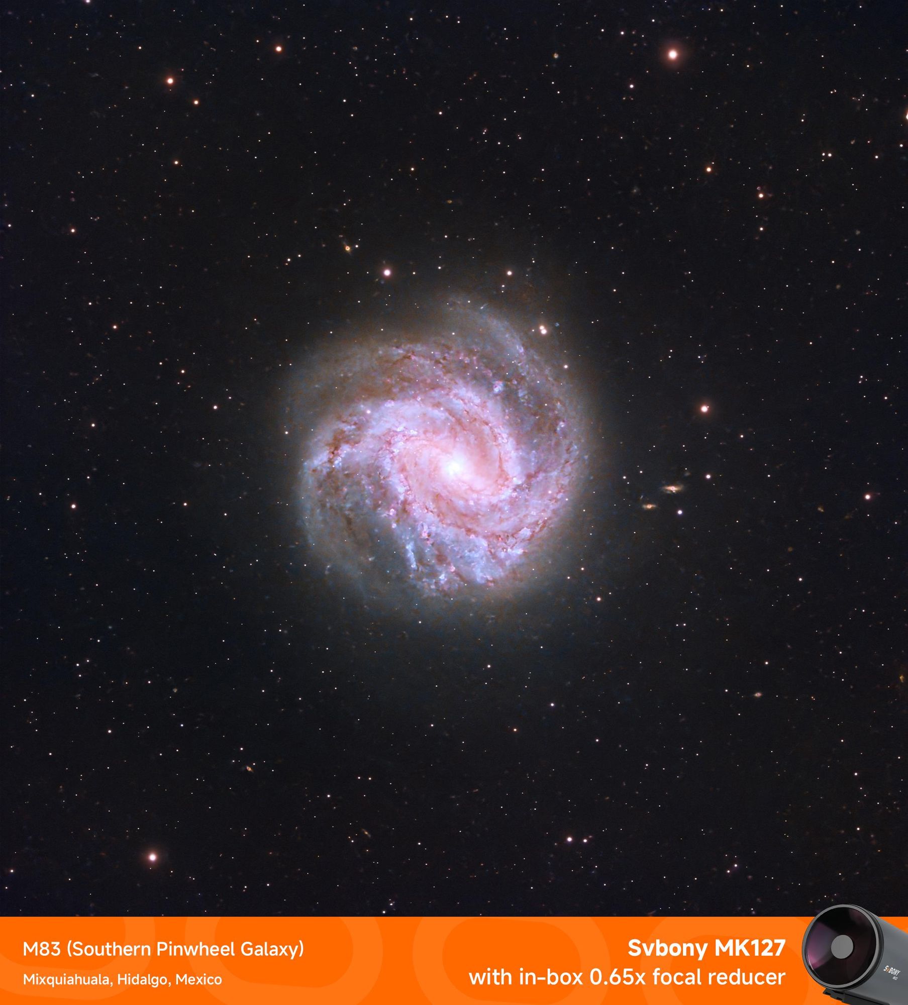SVBONY MK127 Teleskop Maksutov Cassegrain, katadioptrisches Teleskop für Astronomie, 127mm f/11.8 Tragbares Design für Mond- und Planetenbeobachtungen