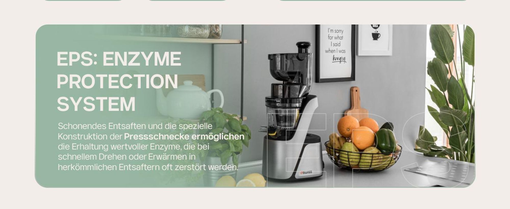4Swiss Swan BM 105 Slow Juicer Entsafter - Kaltentsafter Saftpresse Elektrisch 400W für Obst & Gemüse XXL Einfüllschacht BPA-Frei