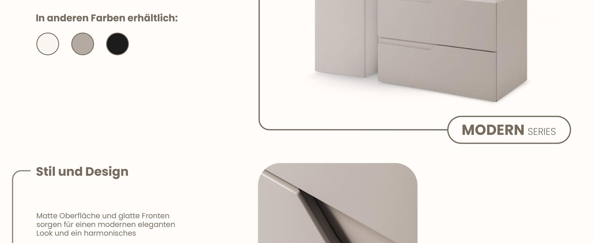 RODAN, Badmöbel, Badschrank, Badezimmermöbel, Badezimmer, MODERN, Waschbeckenunterschrank