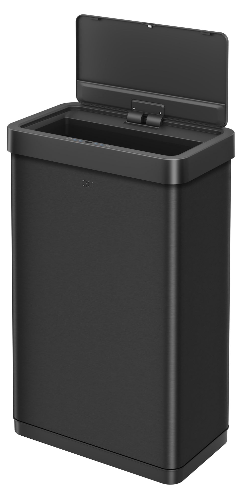 EKO - Poubelle Mirage X Sensor 80 litres - Acier inoxydable   - Noir mat