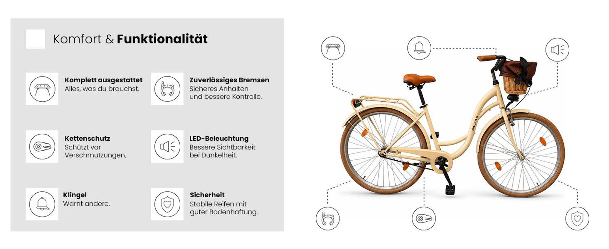 Damenfahrrad