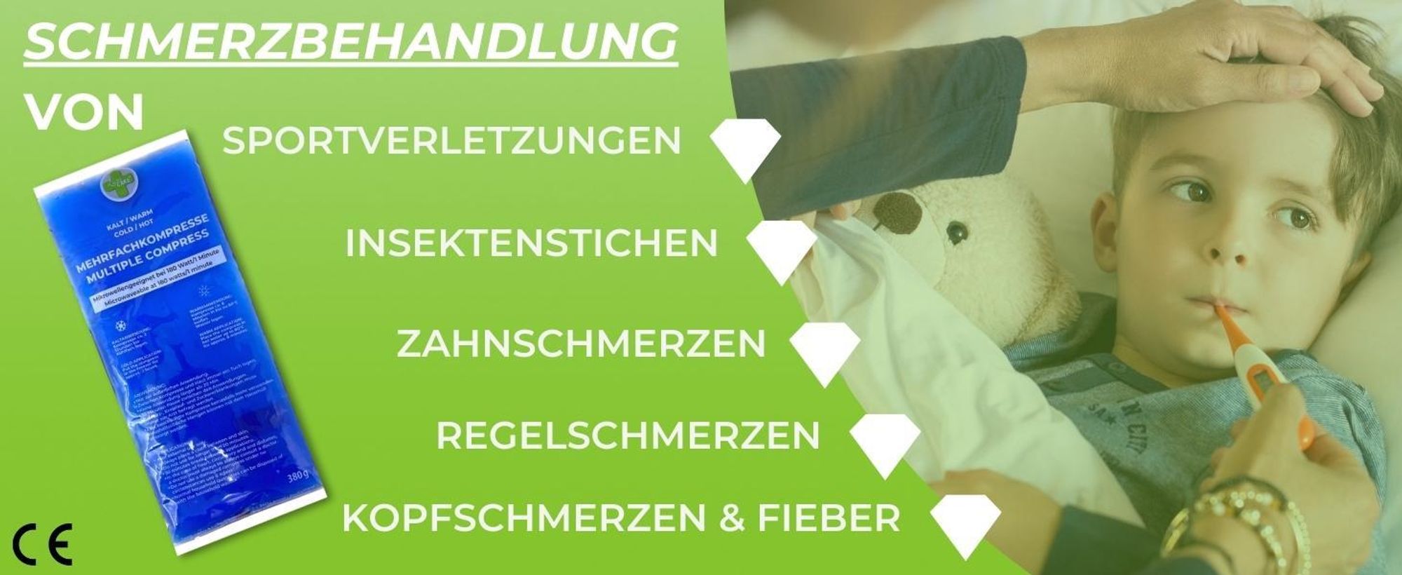 LisaCare Kalt-Warm-Kompresse - 5er Set Kühlpads - Kühlkissen - Warmkompresse/Kaltkompresse - Für Kinder & Erwachsene - Kühlkompressen