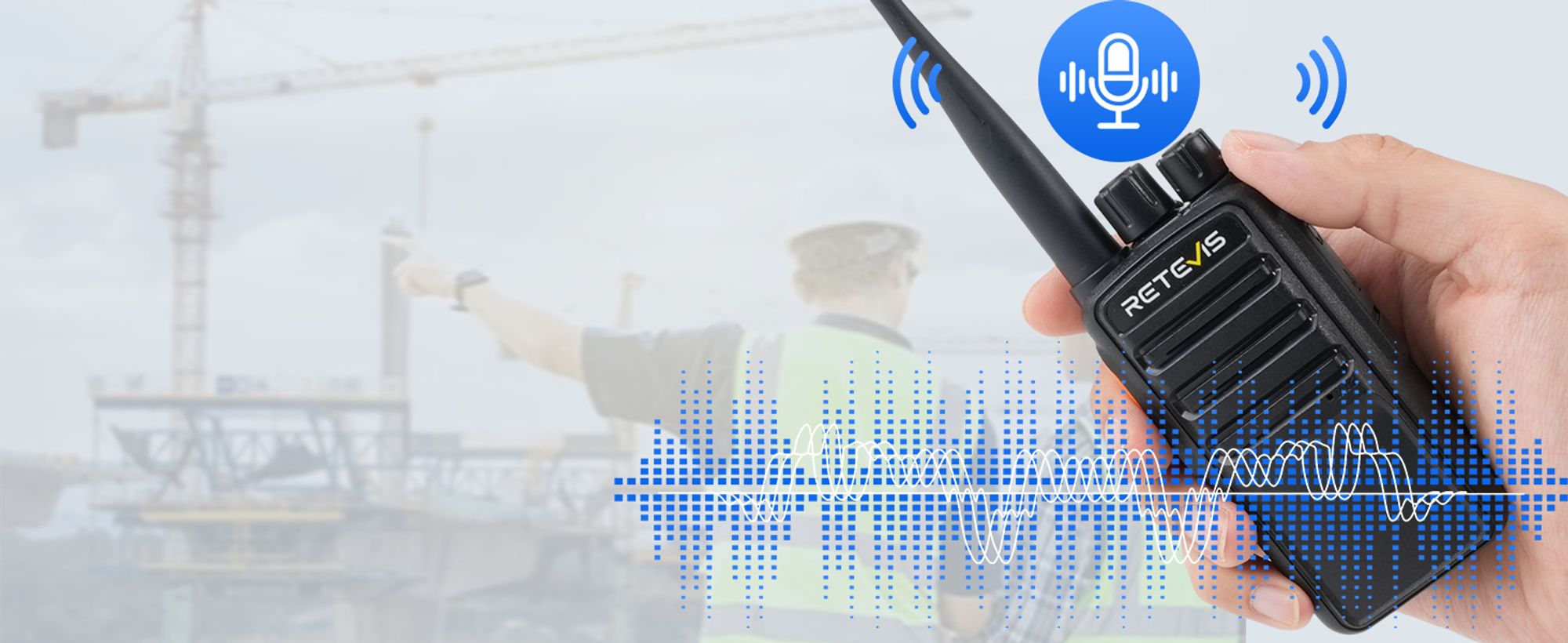 Retevis RB669 Freenet PMR446 Funkgerät, Lizenzfrei Funkgeräte RT24V 2.0, 16 und 6 Freenet Kanäle, Deutsches Sprachsystem, Großer Reichweite Funkgerät