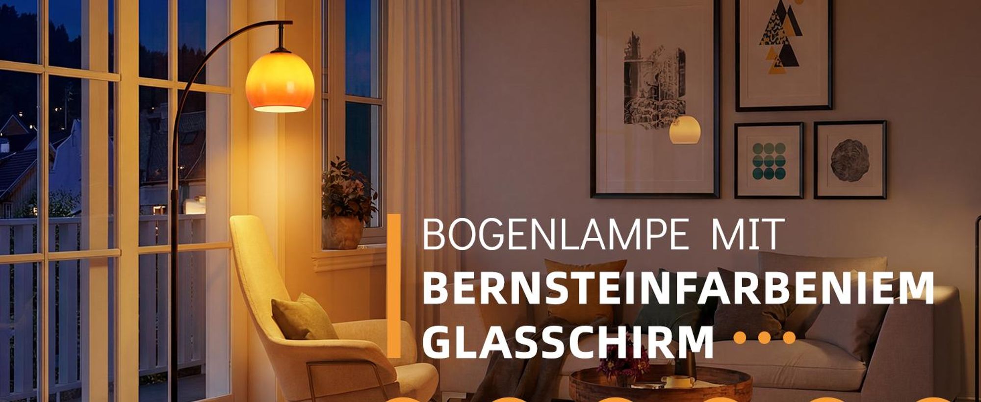 ZMH Boog vloerlamp engelstijl E27 met voetschakelaar 140‑160cm ijzer glas lampenkap draaibare arm voor woonkamer studeerkamer slaapkamer kantoorruimte