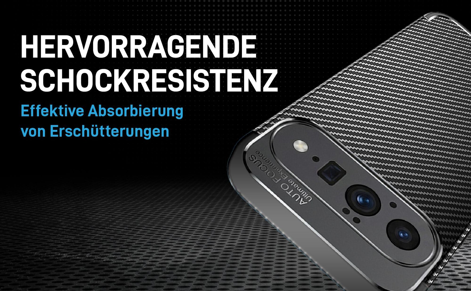 Schwarze Hülle für Google Pixel 11 / 11 Pro mit Aufprallschutz