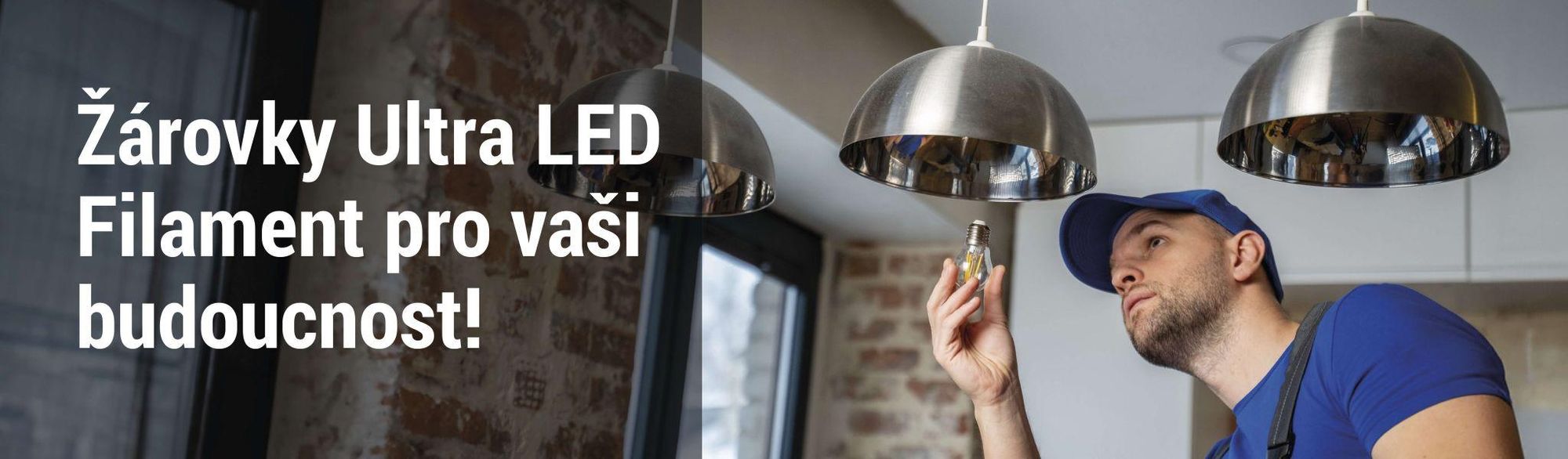EMOS LED žárovka Filament A60 / E27 / 5 W (75 W) / 1 060 lm / neutrální bílá, ZF5158