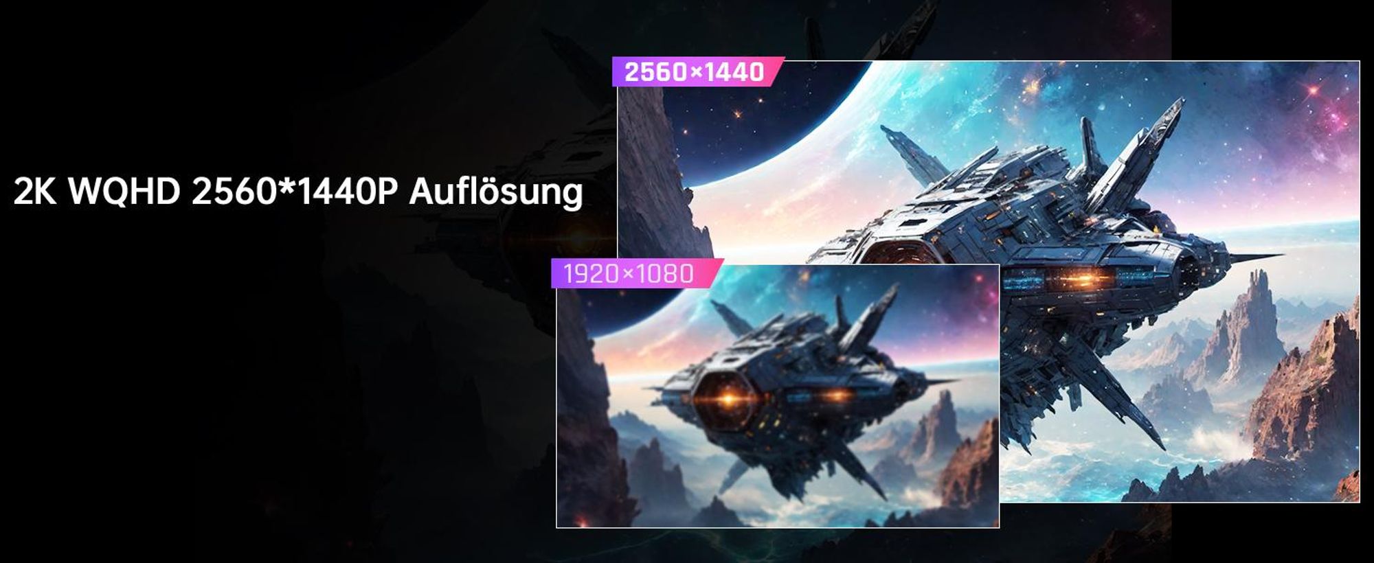 KTC H32S17 32 Zoll Curved Gaming Monitor QHD 180Hz 1ms HDR10 HVA FreeSync 1500R DP HDMI