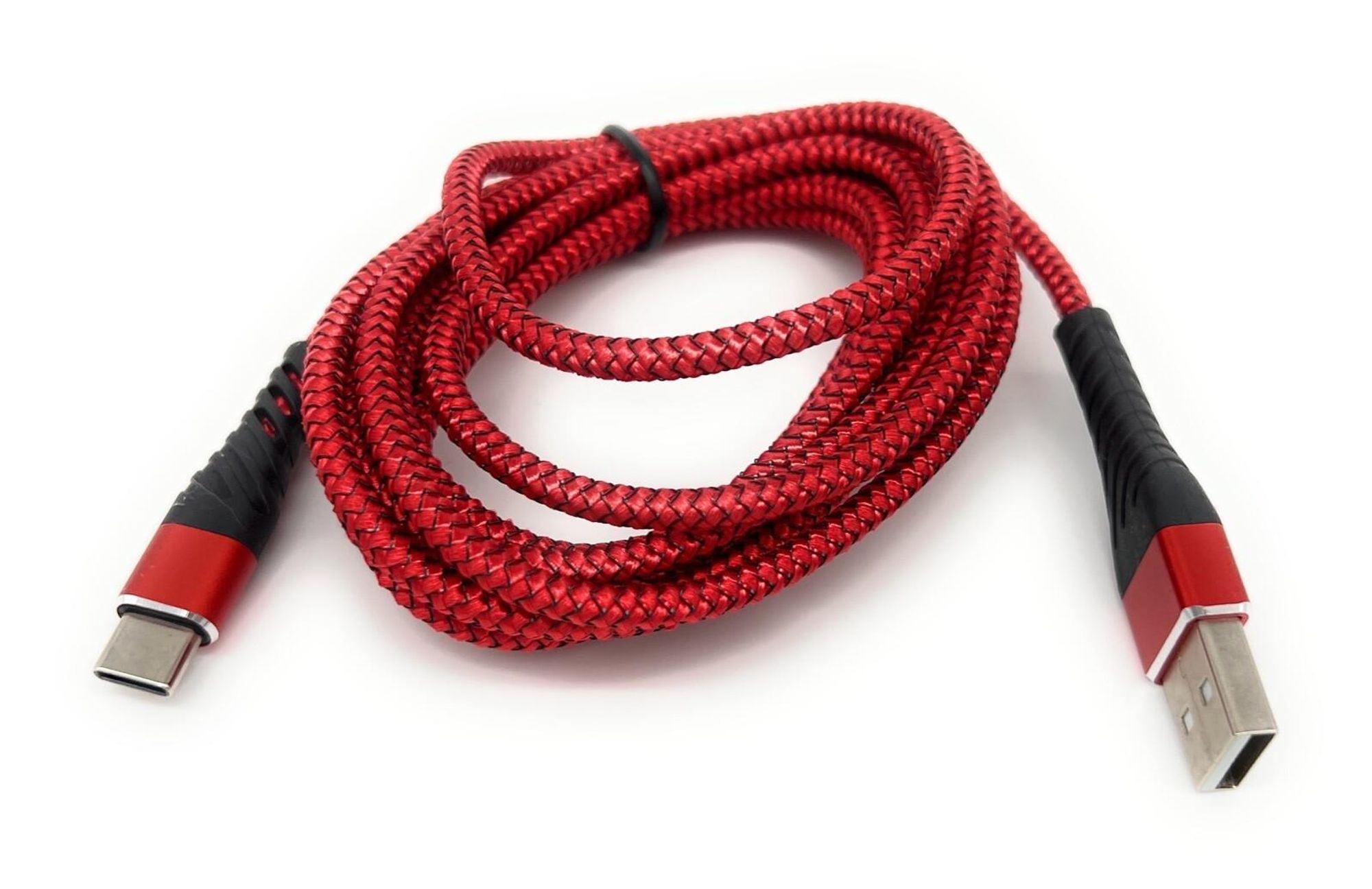 USB C Ladekabel Typ C auf USB A 2 Meter Datenkabel Ladekabel Schnellladekabel