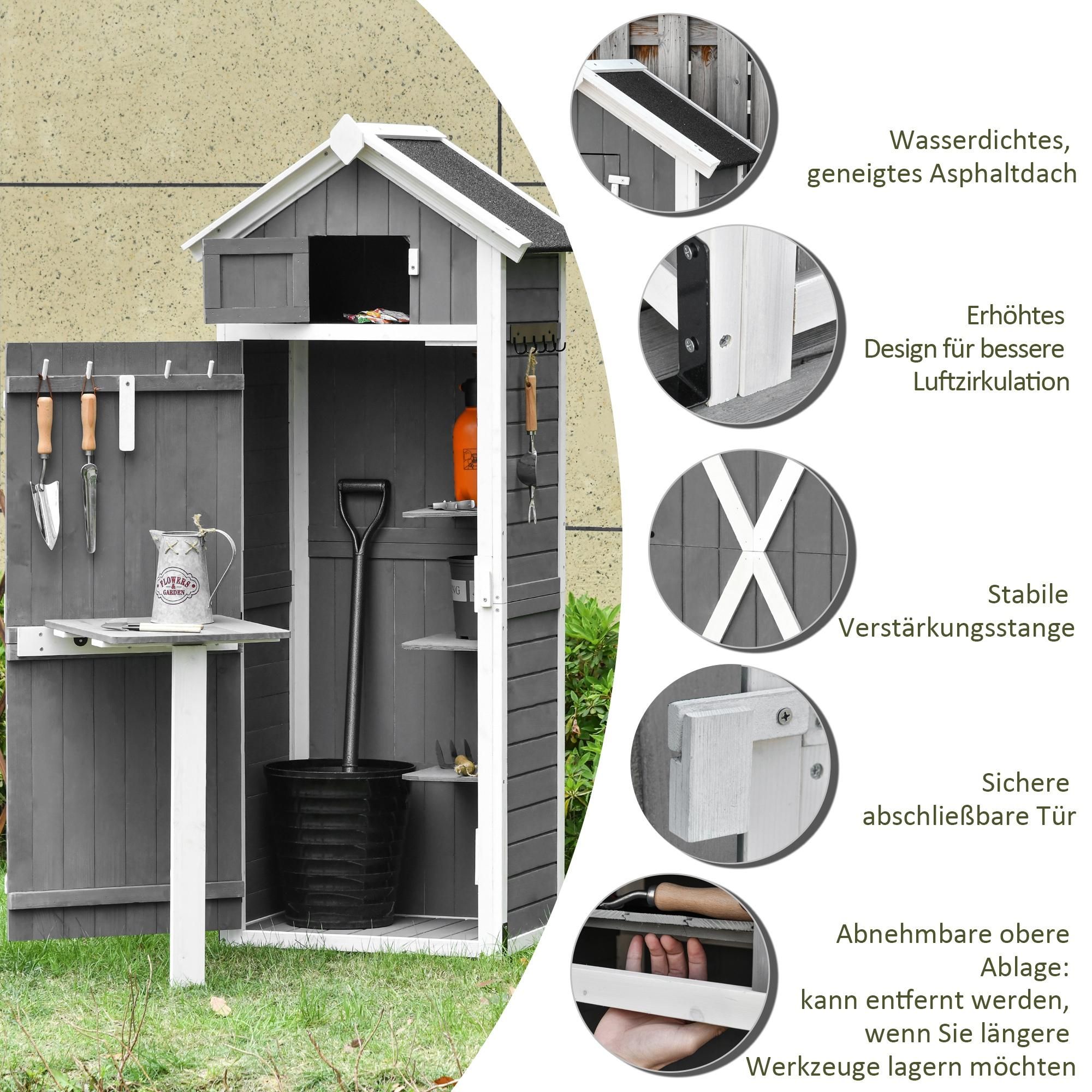 Gartenhaus Gartenschrank Außenbereich Garten