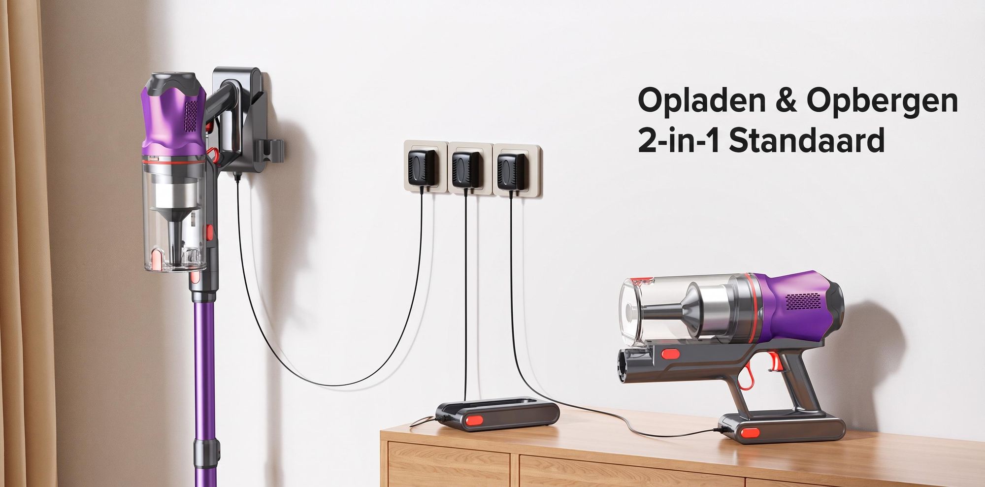 Lubluelu G20 Steelstofzuiger 80000Pa 450W, Draadloze Handstofzuiger, 60 Min Gebruiksduur, Smart Display, Anti-Klit Borstel