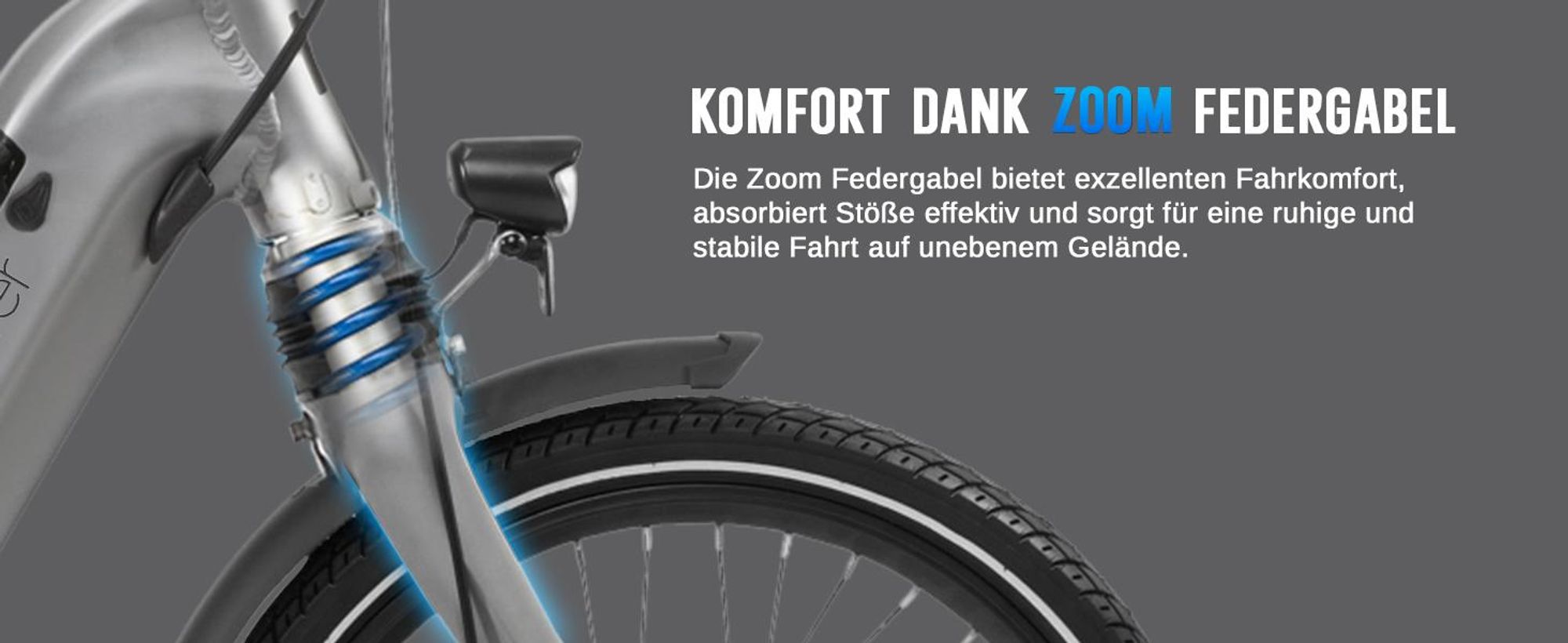 AsVIVA E-Bike 20" Klapprad B13 Stadtfalter 36V 14,0Ah Elektro-Klapprad Elektrofahrrad Pedelec grau