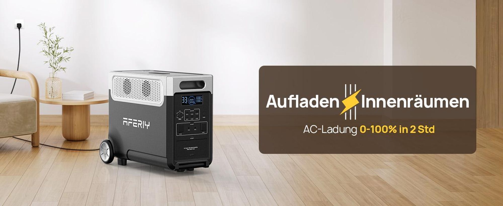 AFERIY P310 Powerstation Host 3840Wh/3600W s rozšiřitelnou baterií LiFePO4
