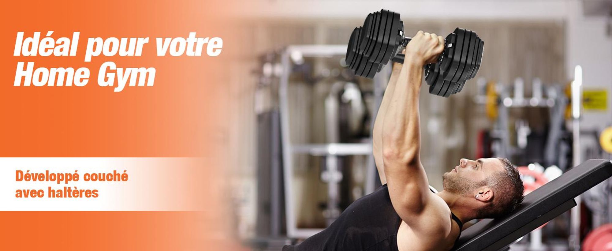 DH FitLife 2026 Neu Paire d’Haltères réglables 2,5 à 25 kg, 18 niveaux de poids, Set avec poids, Haltères ajustables pour hommes et femmes