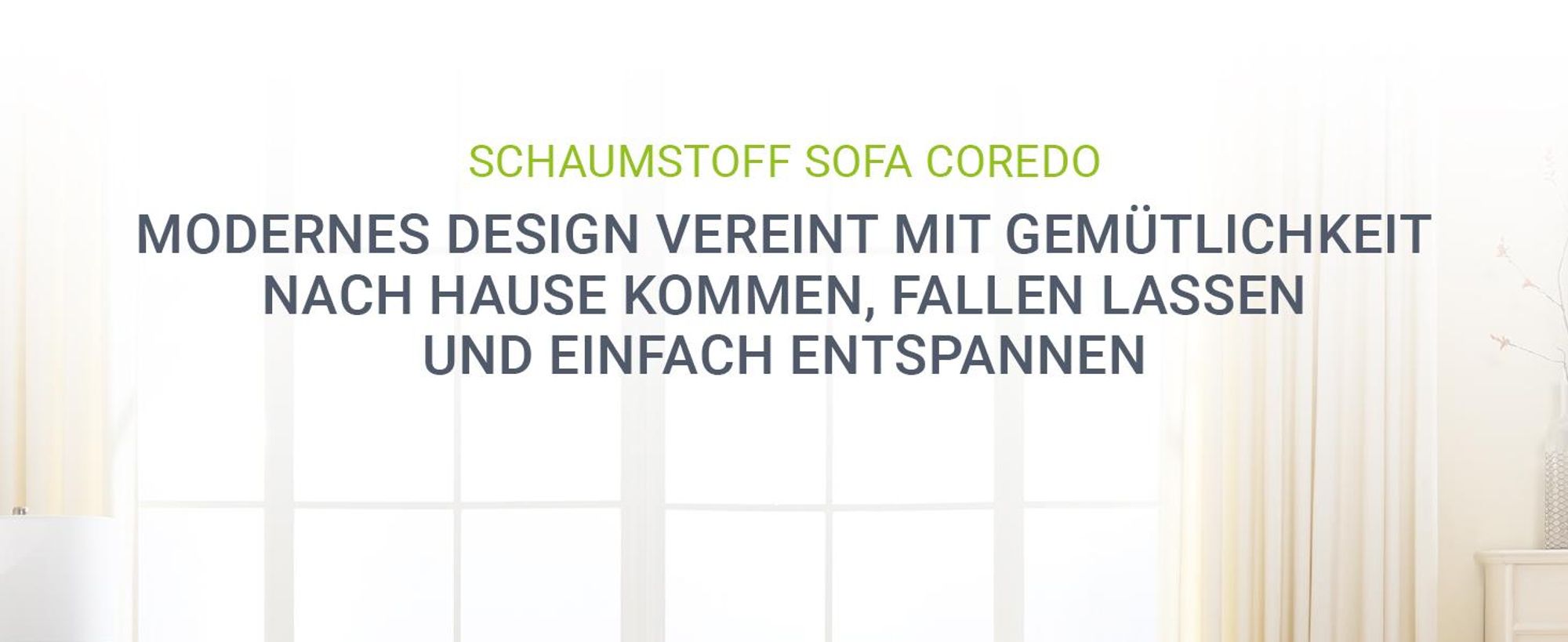 Juskys Sofa Coredo - Taupe, moderne Couch aus Cord mit Kissen, Ottomane links