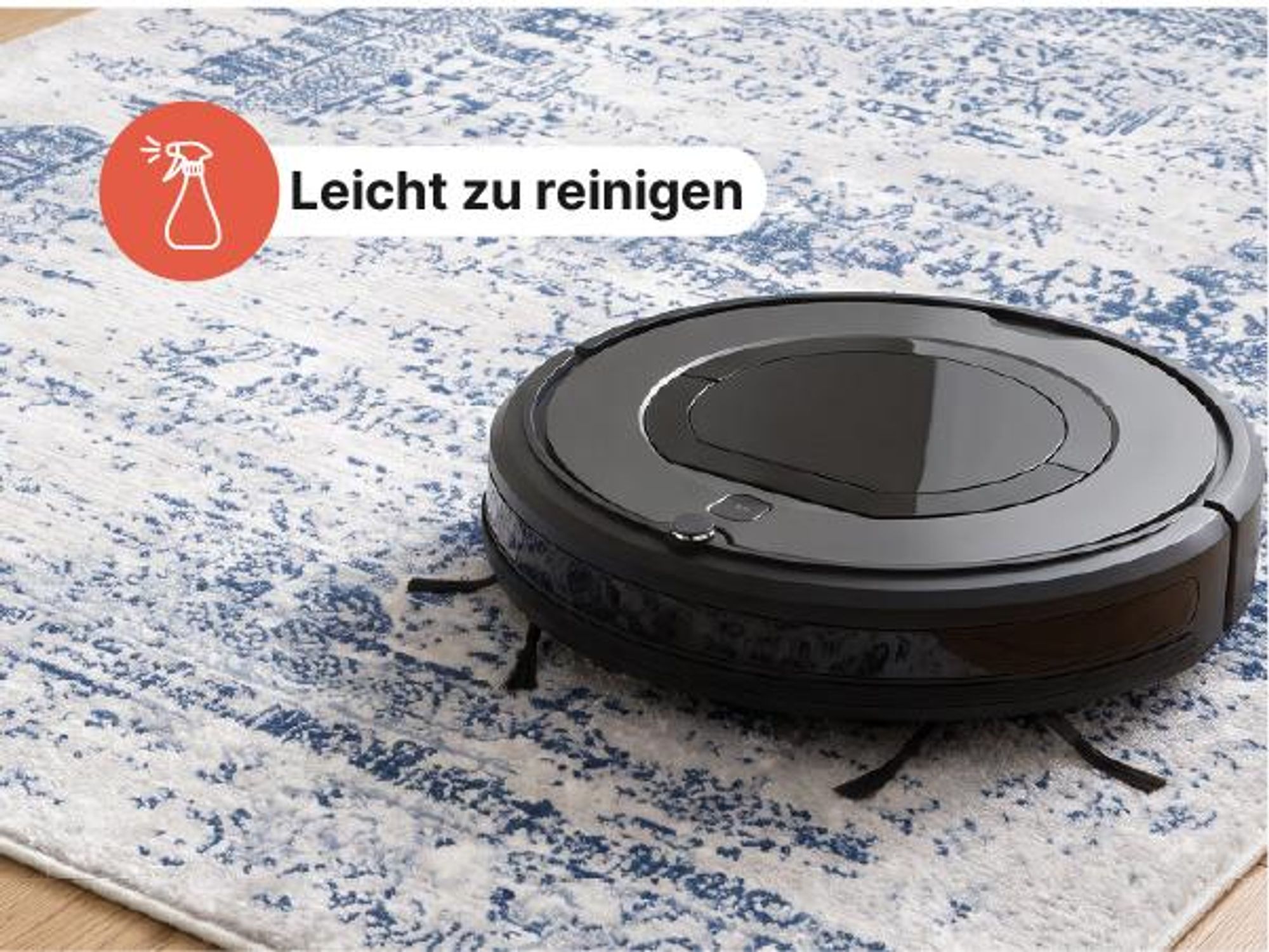 Tapiso Teppich SKY Modern Beige Grau Wohnzimmer 140 x 200 cm