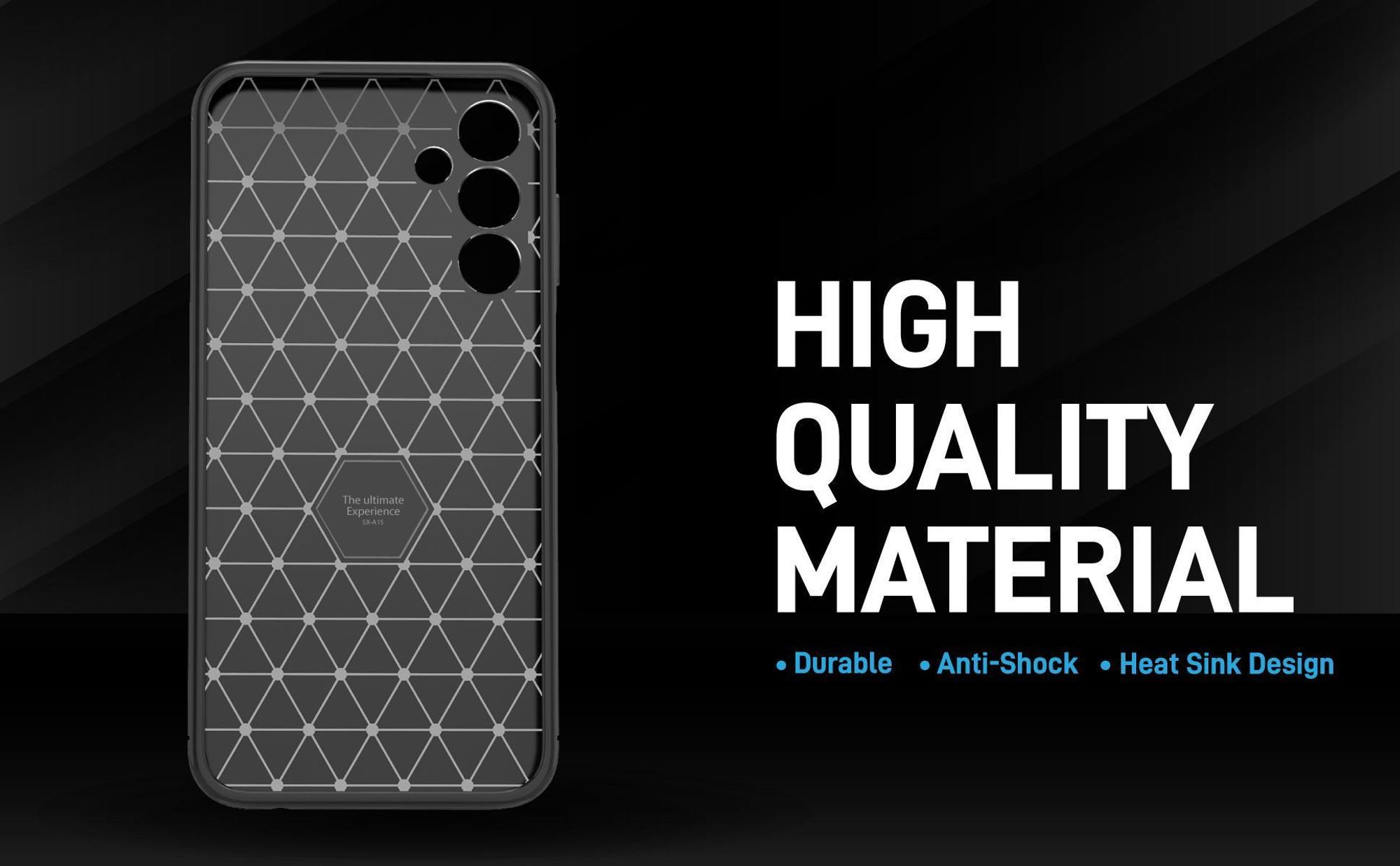 Handyhülle für das Samsung Galaxy A16 / A16 5G im Carbon Look