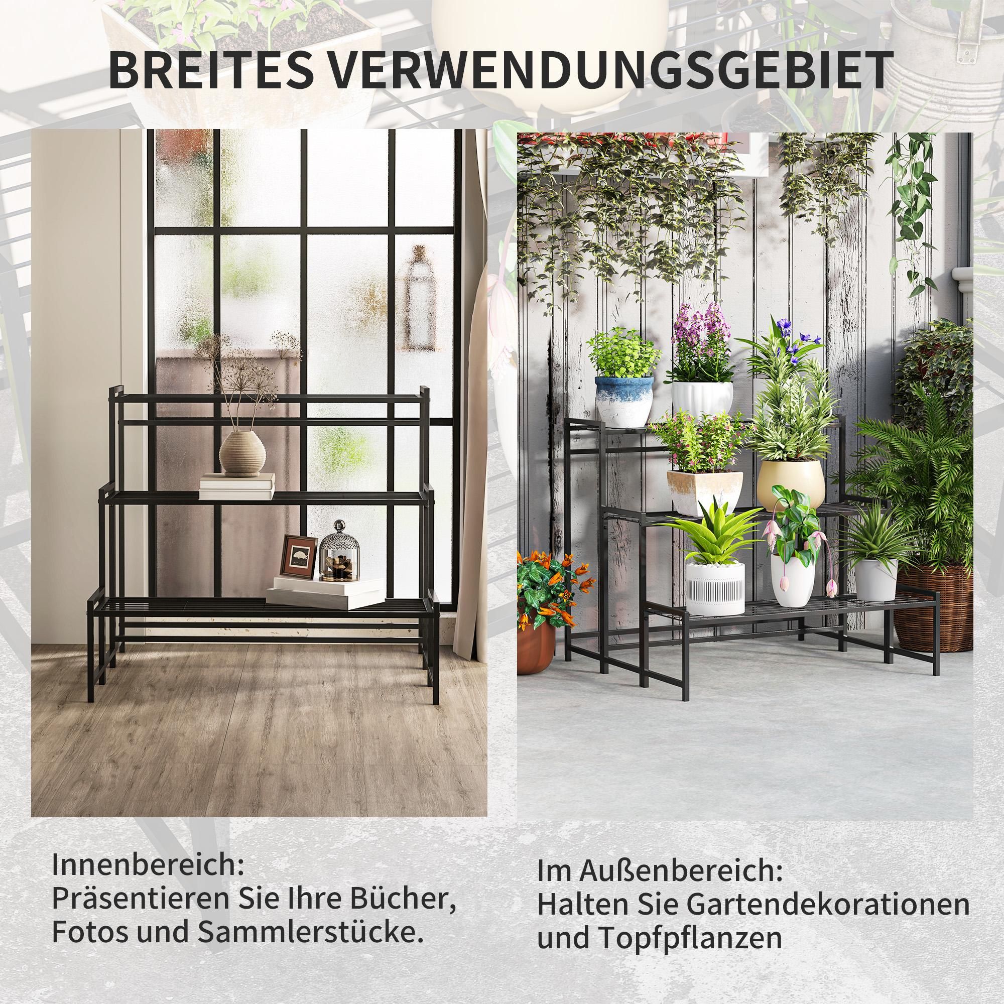 Pflanzenständer Treppenregal