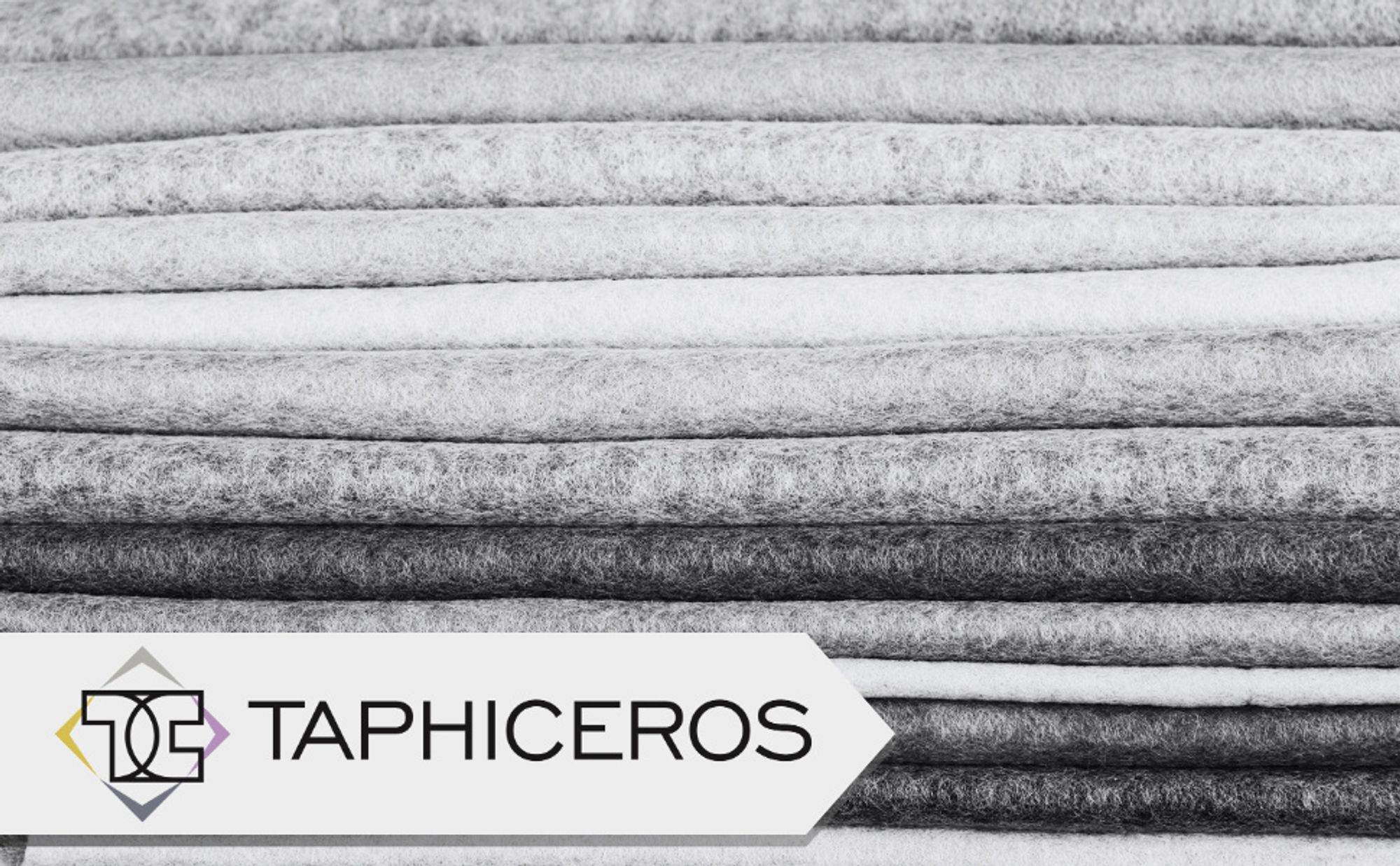 TAPHICEROS Selbstklebend Filzstoff Nadelfilz, Bespannstoff aus Filz, Innenraumverkleidung Bezugsstoff Bastefilz für DIY Auto Box Liner, Grau, 100 x 150 cm