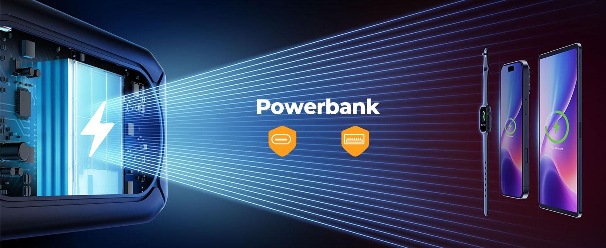 Buture Starthilfe Powerbank, 5000A Spitzenstrom, 16800mAh Auto Starthilfe mit LCD-Display(Für alle Benzinmotor oder 10,0L Dieselmotoren)BC02