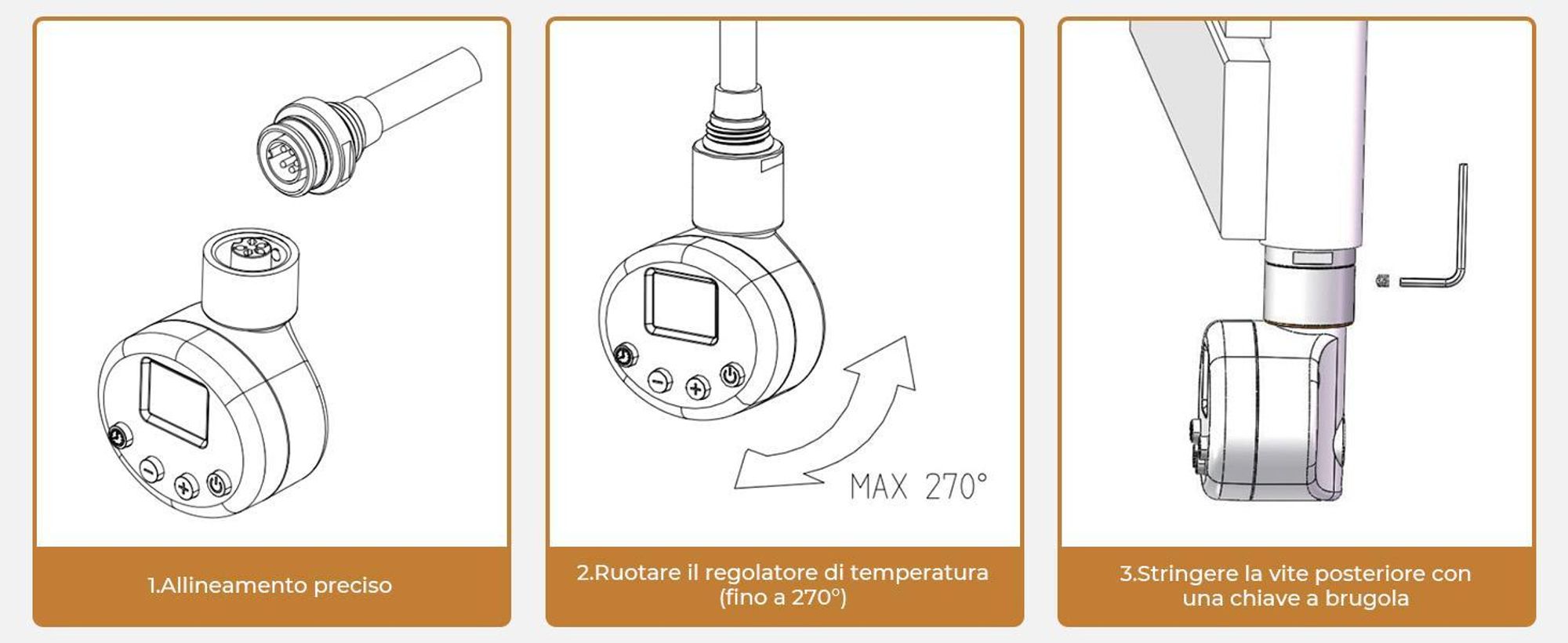 S'AFIELINA 159.9×50cm Scaldasalviette elettrico bagno WiFi, termoarredo con termostato, programmabile,LCD,1000W,asciugamani a basso consumo, Antracite