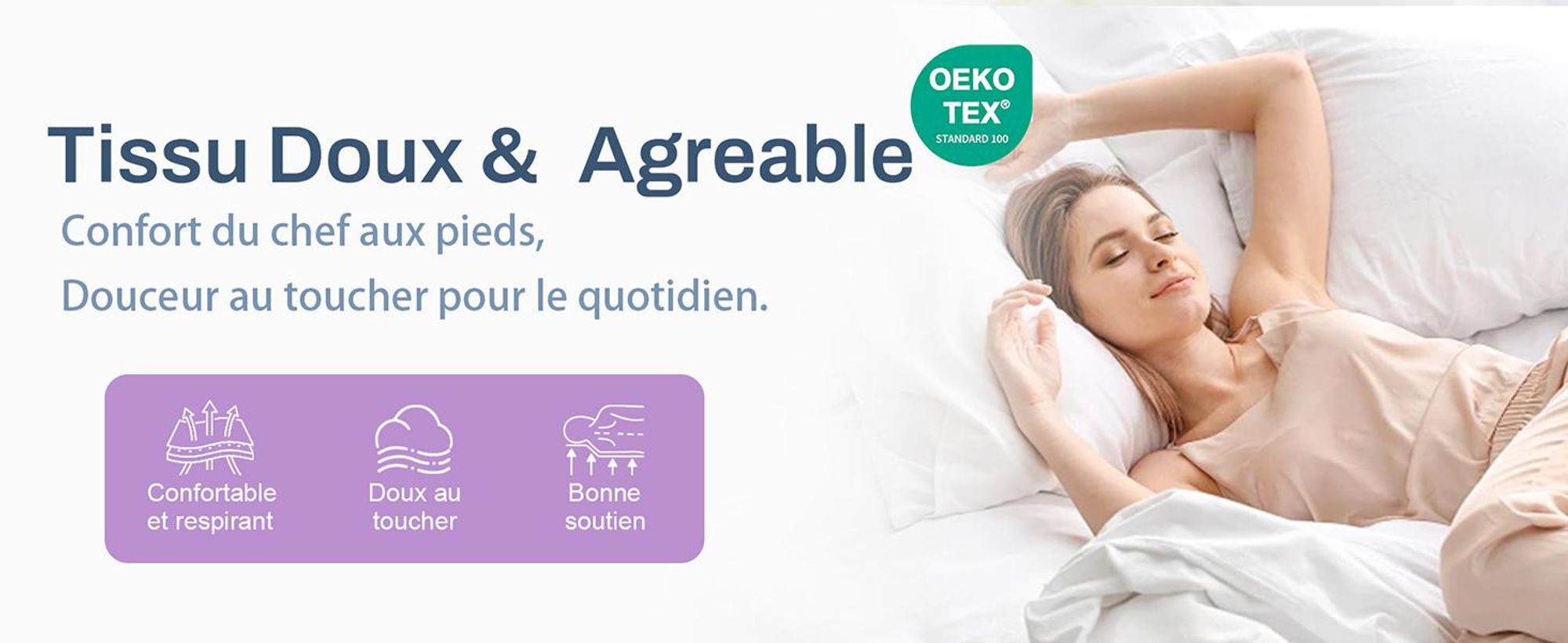 DEWINNER Matelas 140x190x21cm, Matelas en Mousse à Mémoire de Forme et Matériau Bambou, Fermeté Moyenne,Soutien Parfait, Respirant, Hypoallergénique