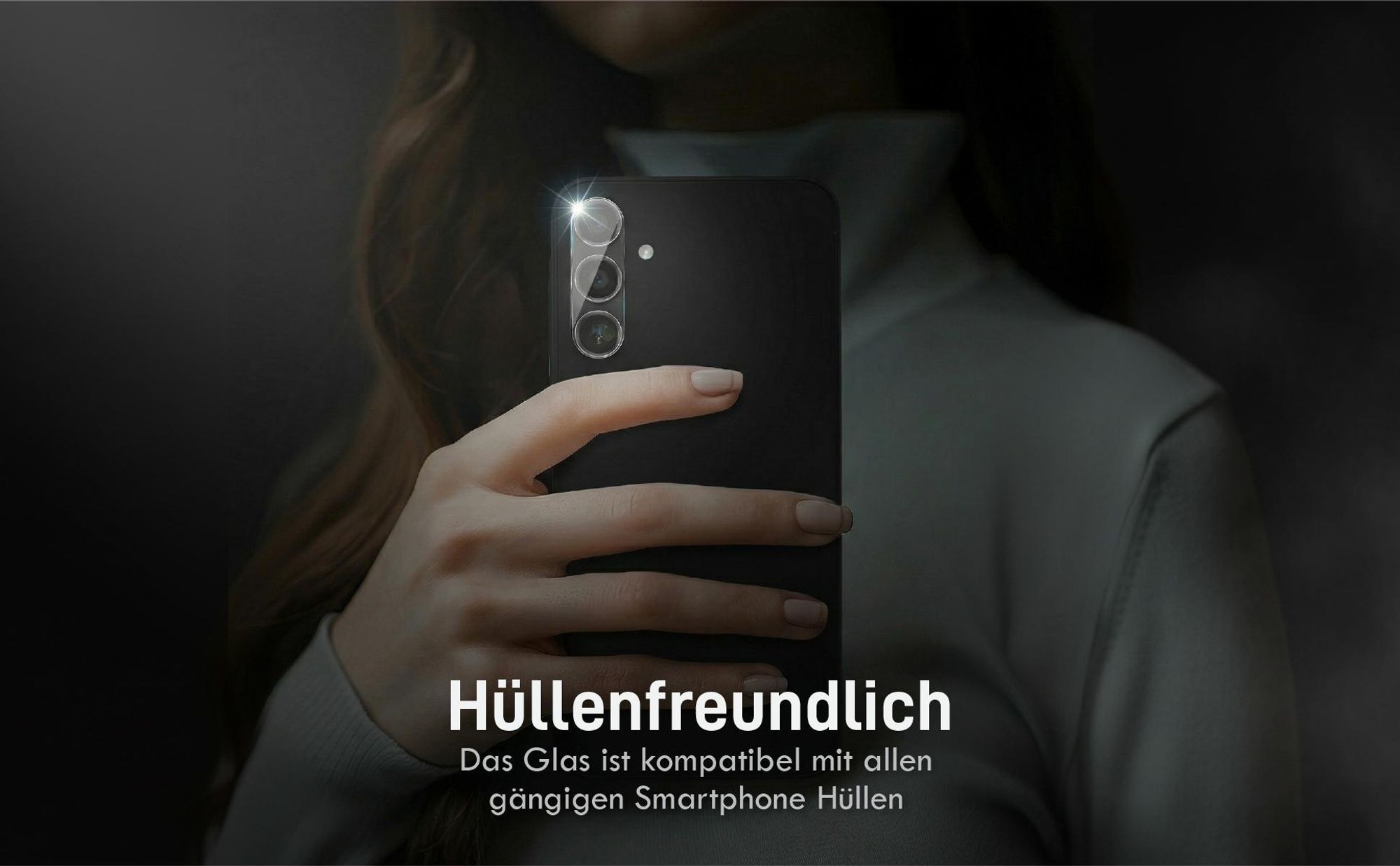4x 9H Schutzglas (2x Kamera + 2x Display) Samsung Galaxy A16 5G in passgenauem Design