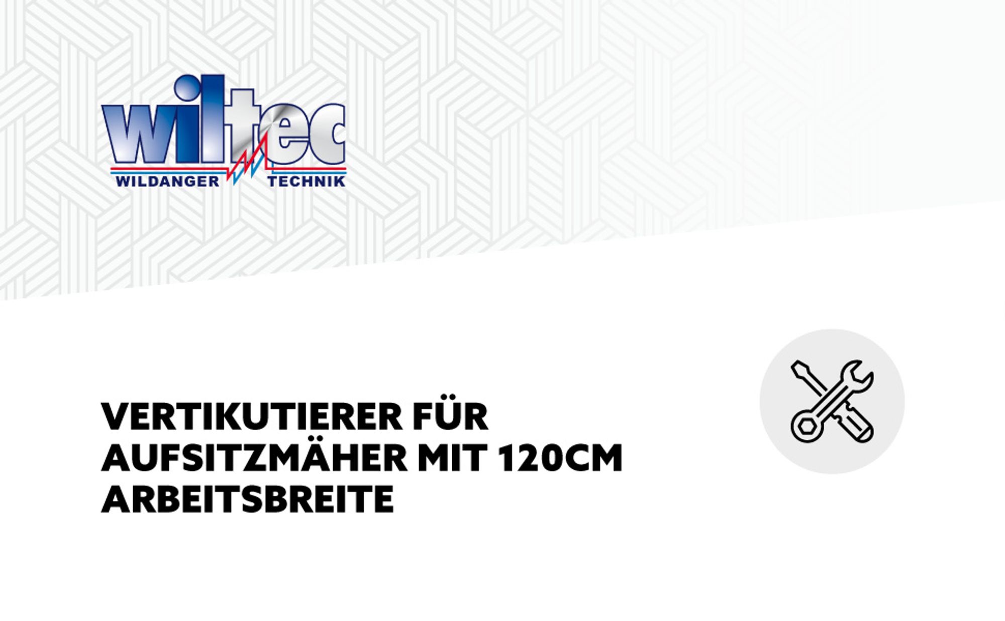 Wiltec Vertikutierer 120 cm für Aufsitzmäher, Rasenlüfter mit Stahlfedern für Rasentraktor, Rasenvertikutierer zum Rasen lüften und als Moosentferner