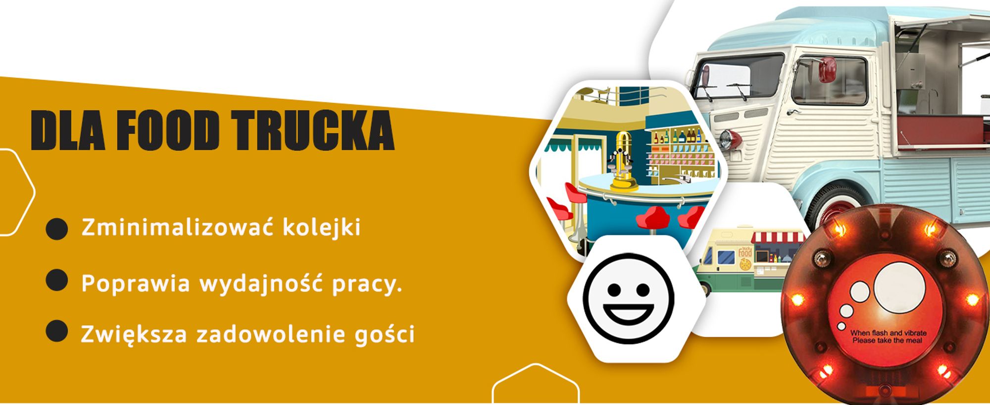 System przywoławczy Retekess TD158, 30 pagerów restauracyjnych, zewnętrzny 500M, wyświetlacz LED, 4 tryby wywoływania, gastro pager do food trucka, hotelu, baru