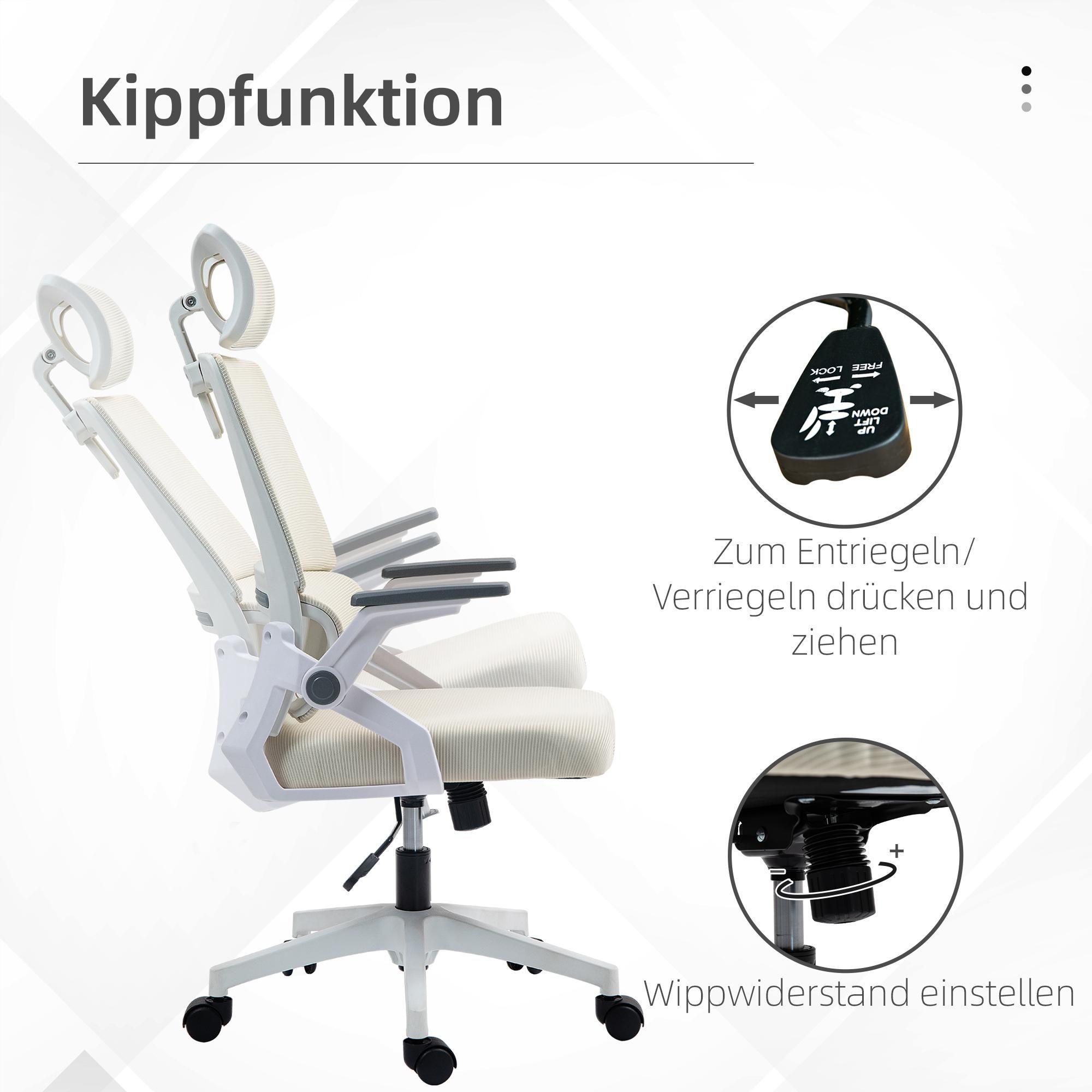 Schreibtischstuhl Netzrücken