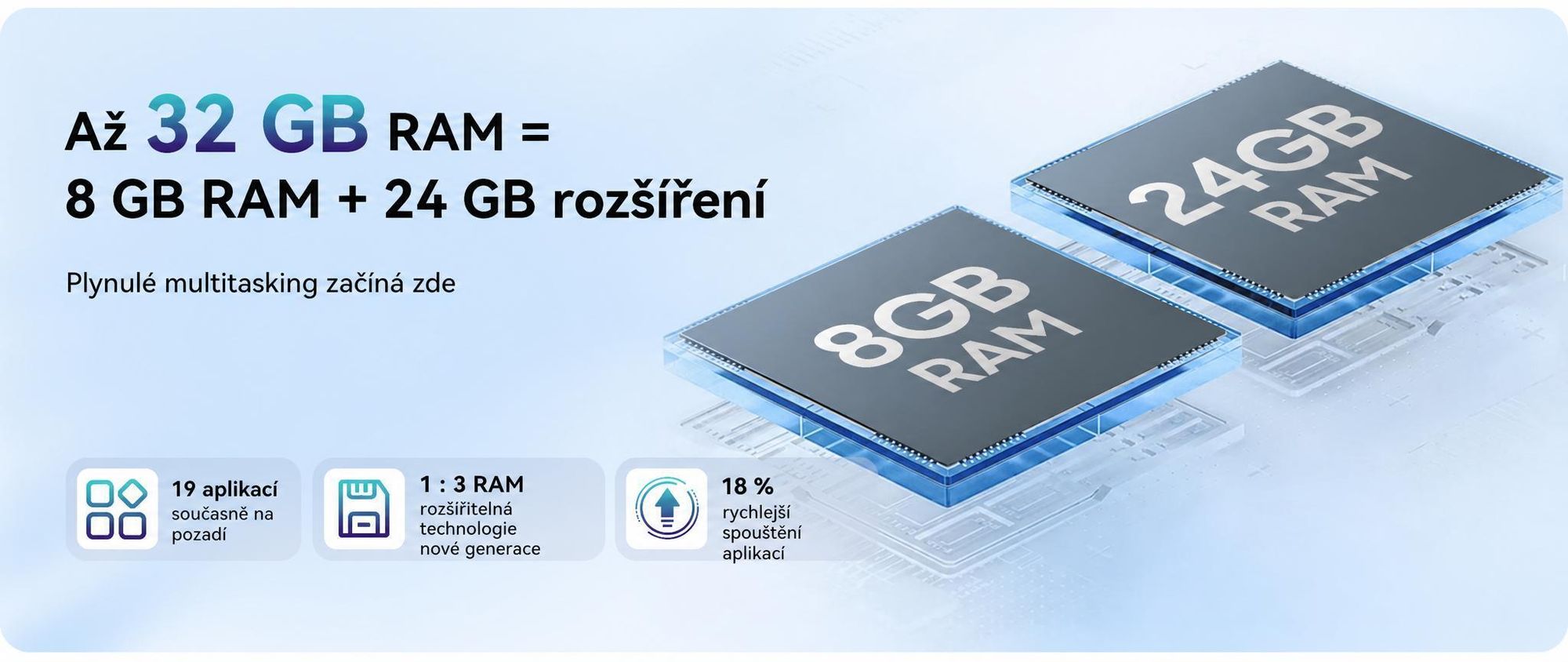 Smartphone Blackview WAVE 10 bez smlouvy, Android 16, 32+128 GB, Dual SIM, 120 Hz, 6,88", 32 MP, živé fotografie, 5000 mAh, Face ID, Wi-Fi 5G, Doke OS 5.0