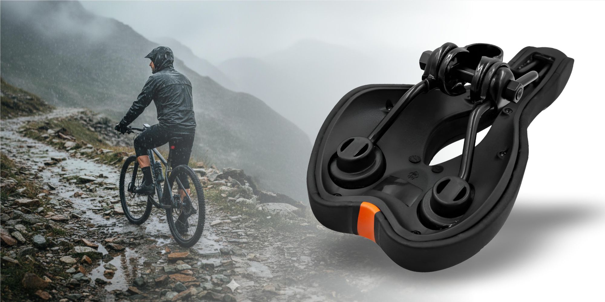 Komfortní Měkké Gelové Sedlo Na Kolo Mtb Velikost M Ergonomický Tvar Účinně Tlumí Nárazy A Zajišťuje Pohodlnou Jízdu Bez Bolesti I Na Dlouch Výletec