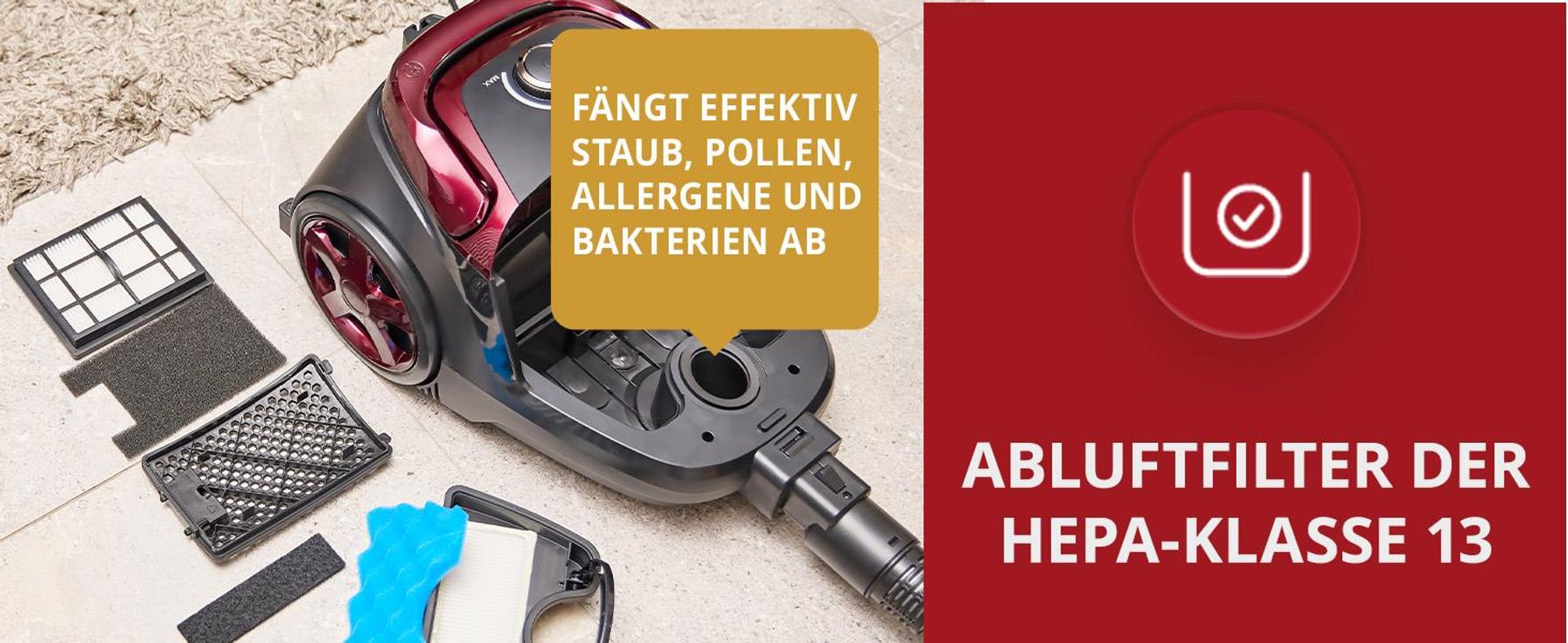 Staubsauger - beutellos - Zyklon - hohe Leistung 850 W leistungsstark MPM MOD-61