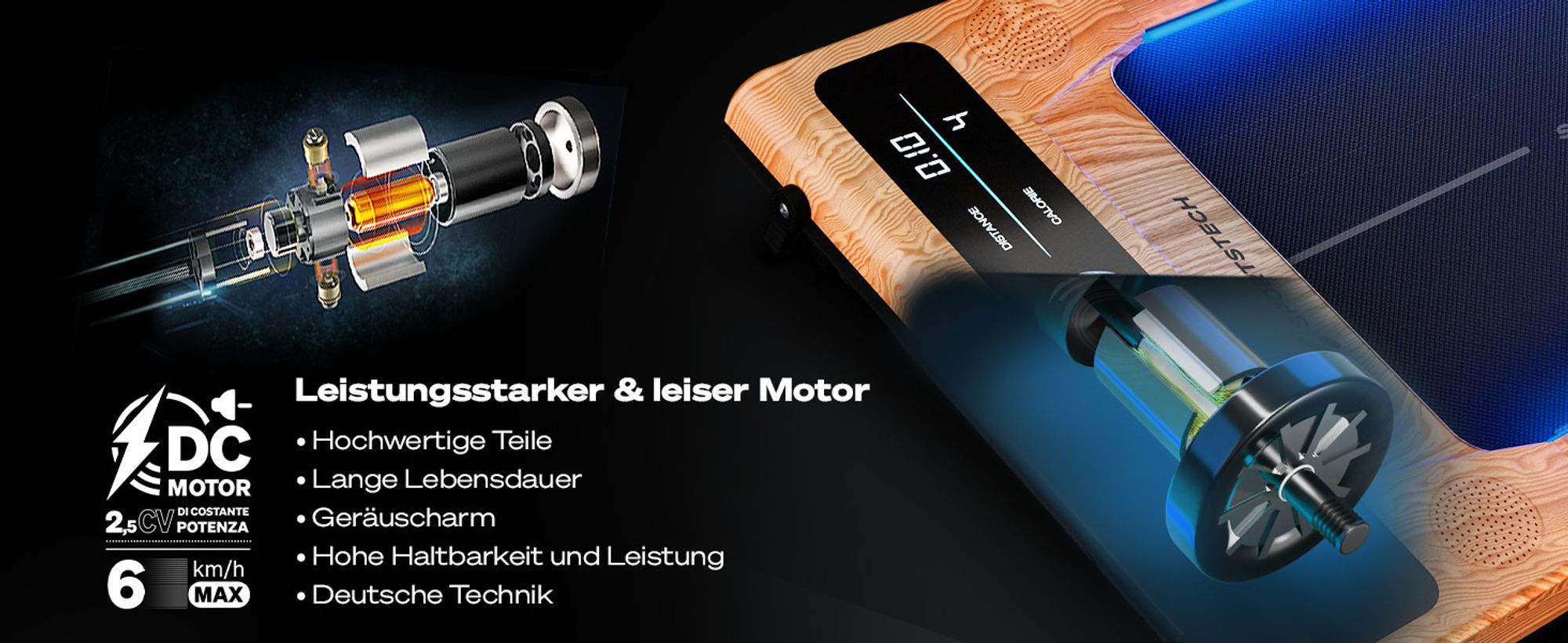 Sportstech sWalk Hellbraun