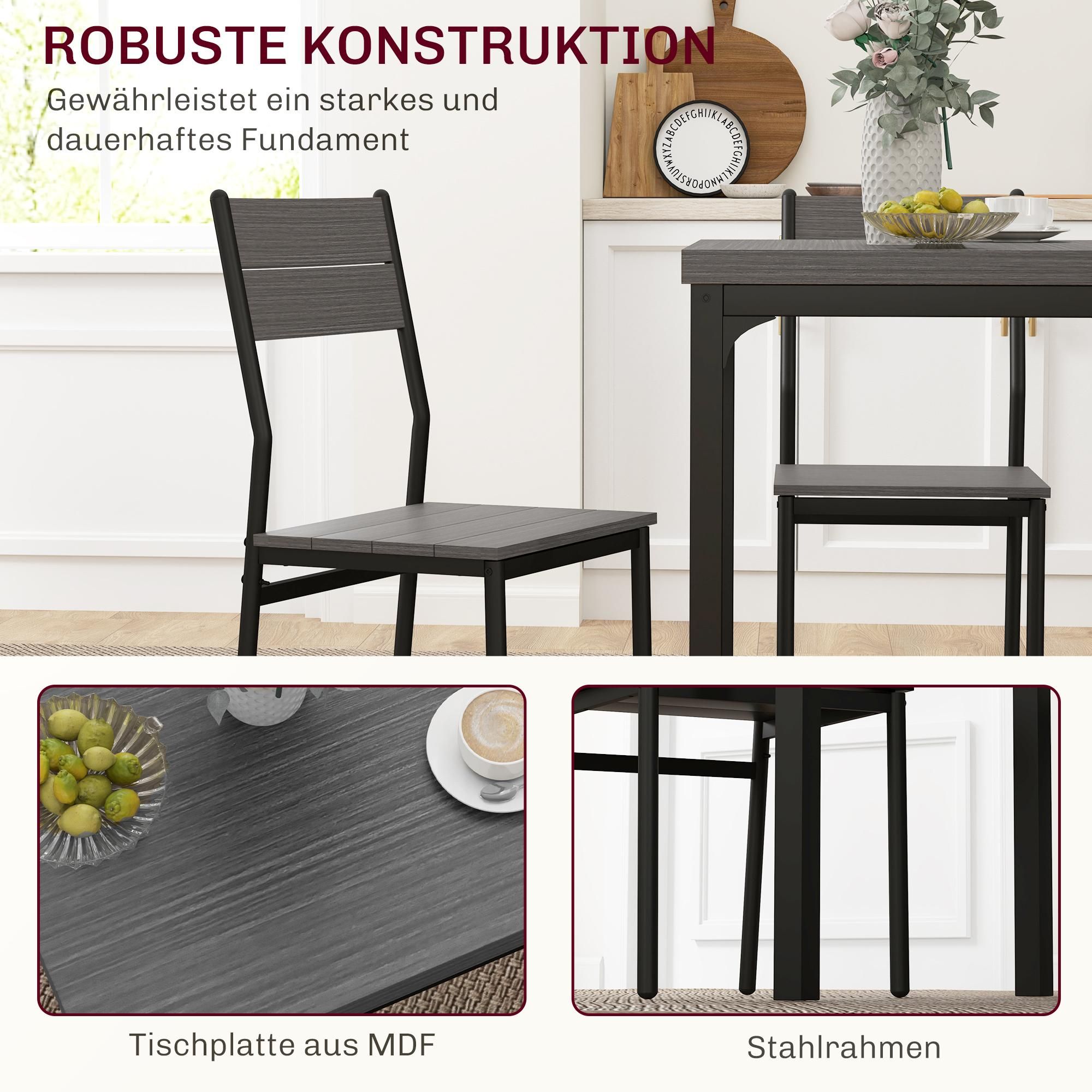 Set Tisch Personen MDF