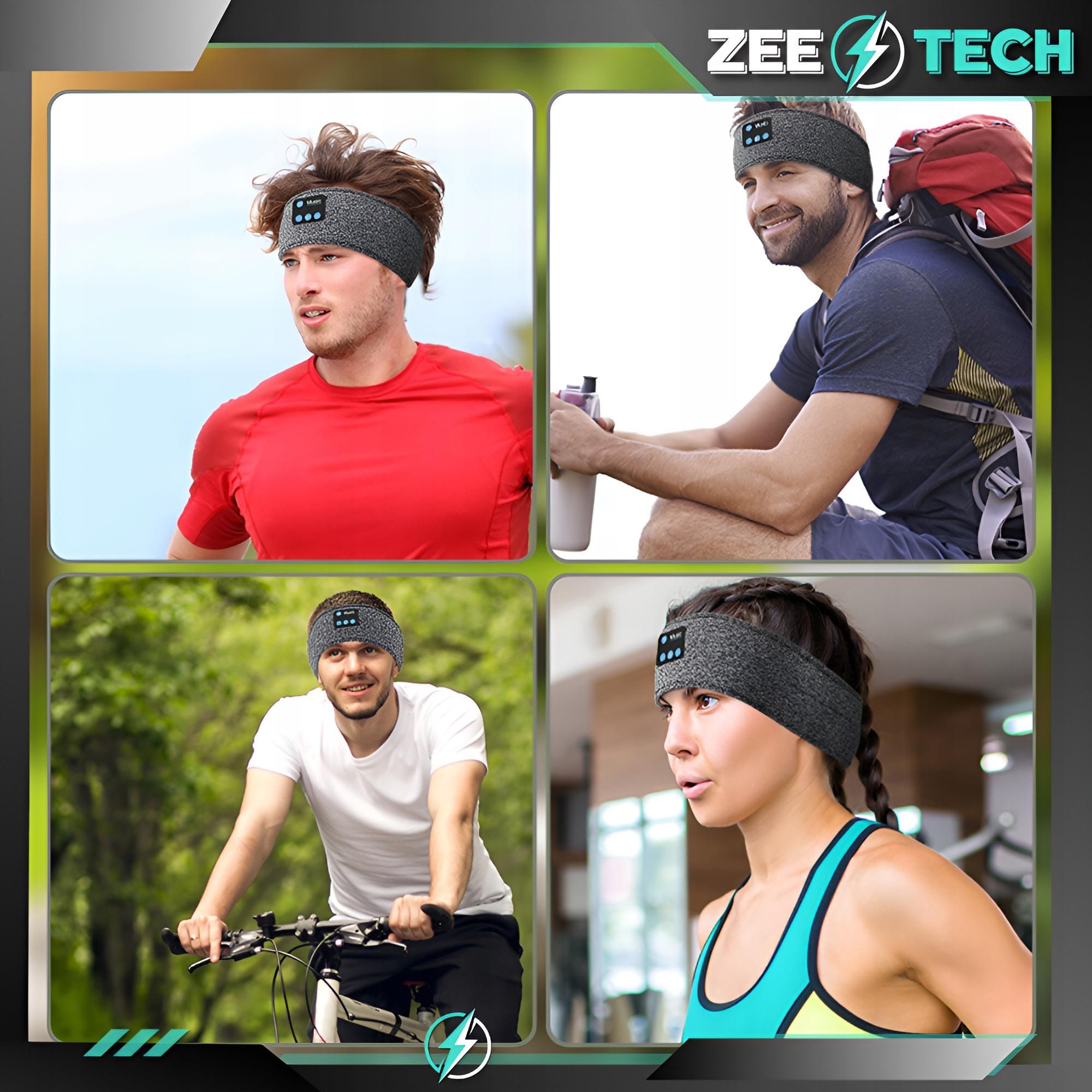 Bluetooth-Stirnband zum Laufen und Schlafen – für Ohren und Augen, sportlich, für Gespräche