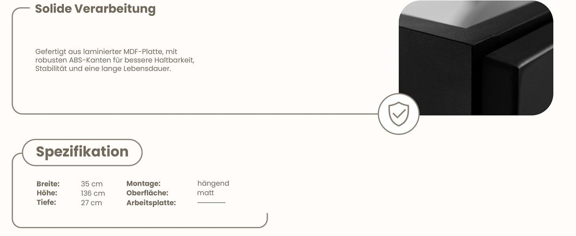 RODAN, Badmöbel, Badschrank, Badezimmermöbel, Badezimmer, MODERN, Waschbeckenunterschrank