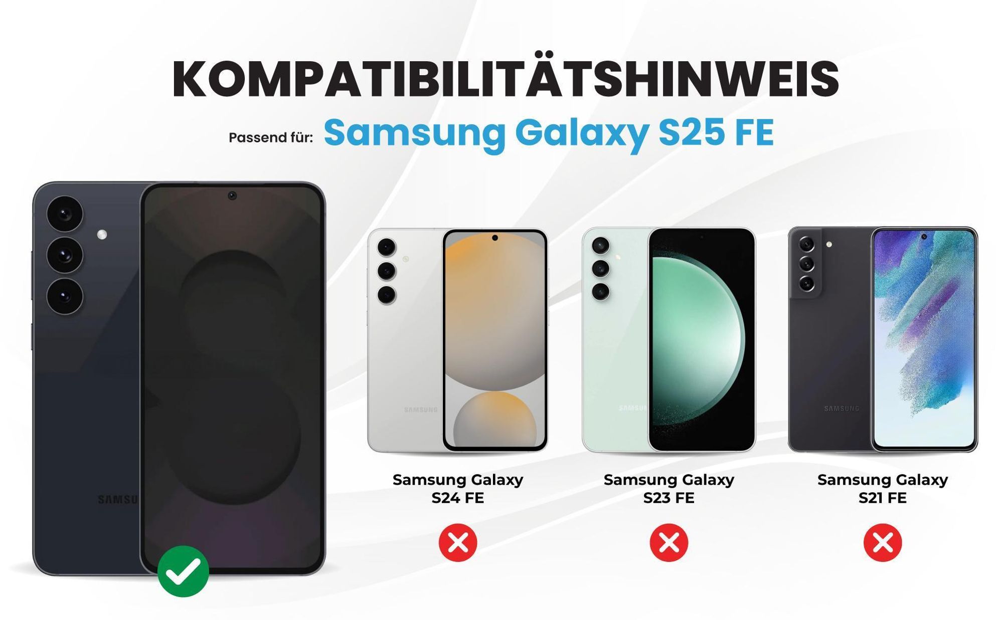 Handyhülle für Samsung Galaxy S25 FE Kunstleder Flip Vintage Cover Hülle RFID Schutz Case Kartenfach Farbe: Weinrot