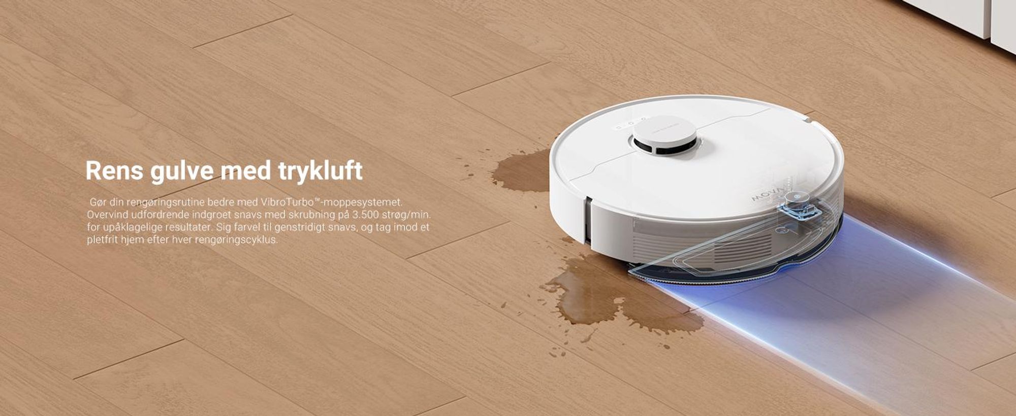 MOVA S10 Plus Roboter Staubsauger & Wischmopp, 7000 Pa, VibroTurbo-Wischen, Auto-Leer bis 90 Tage, 7 mm Hindernisüberwindung