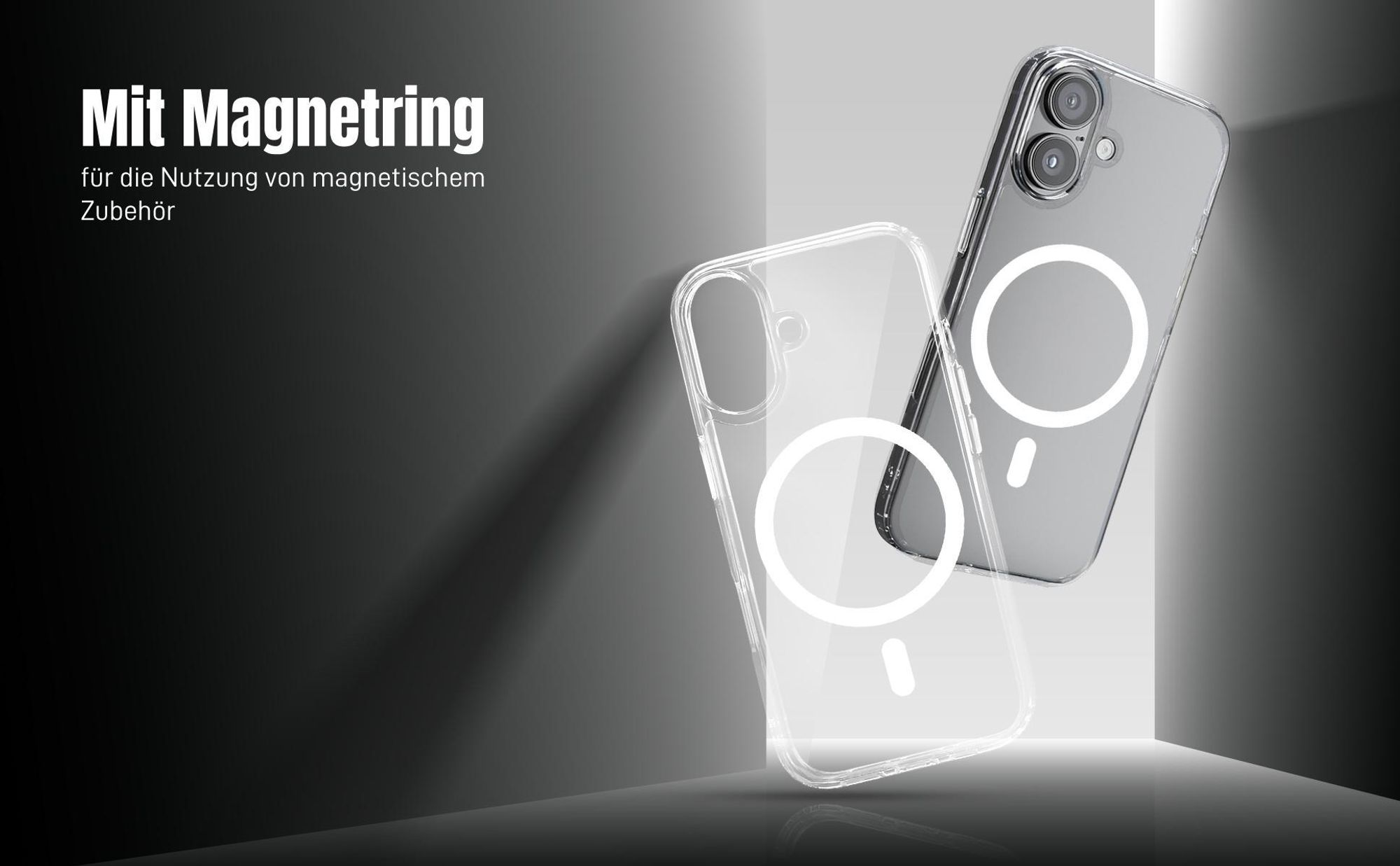 TPU Backcover für Apple iPhone 17 mit Magnetring