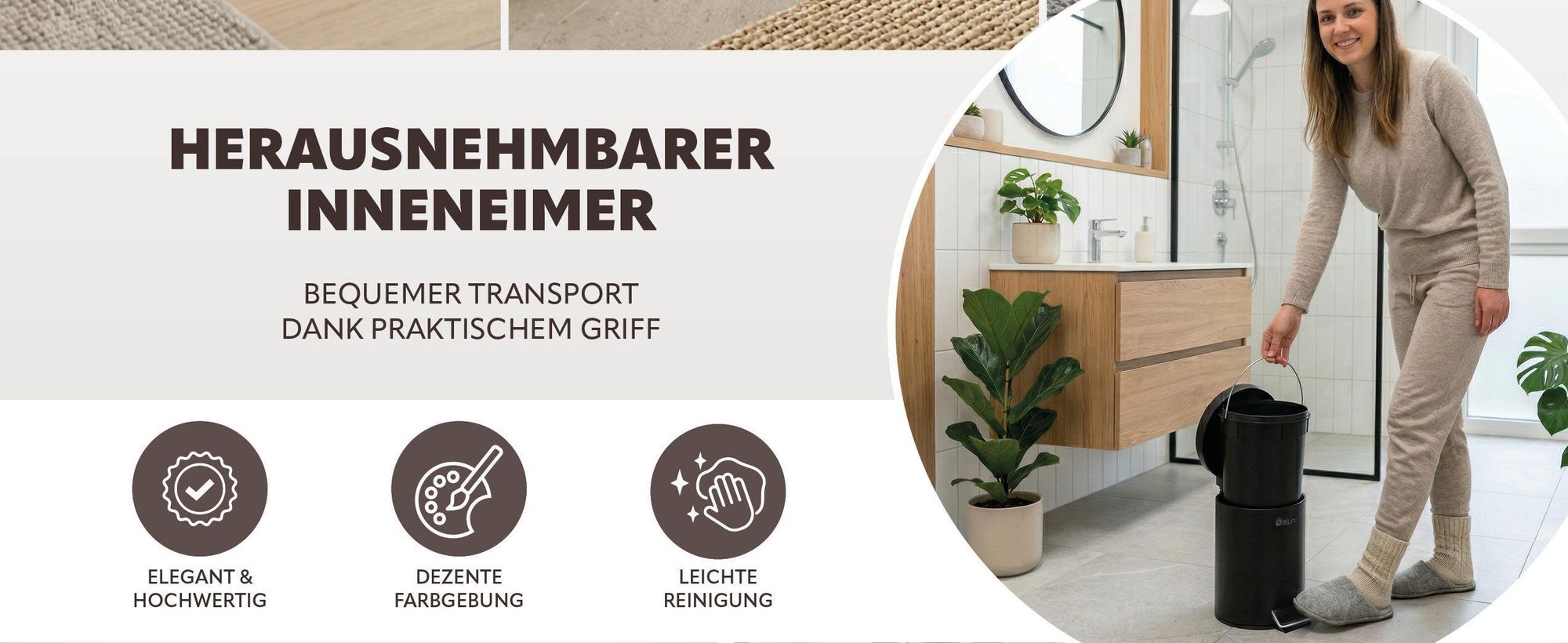 Mülleimer mit Inneneimer