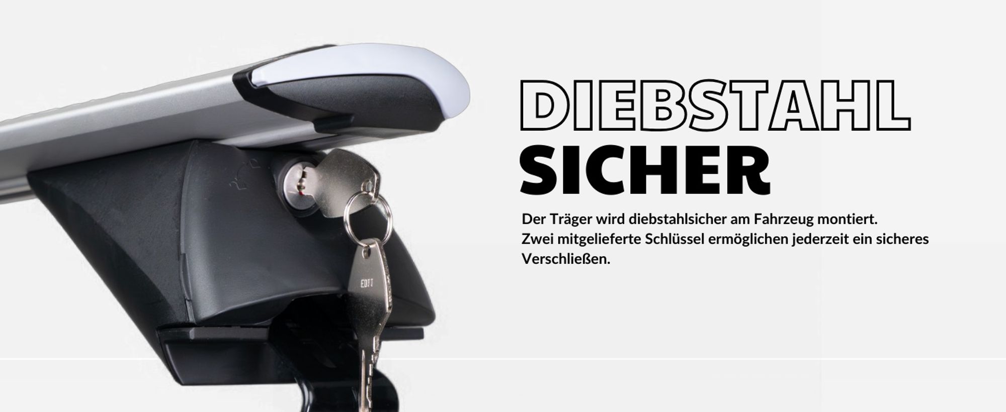 Owen Dachträger 3.0 Pro Silber 120cm - Universal Dachträger für geschlossene & bündige Reling | 90 kg Tragkraft | 2 min Montage | & GS