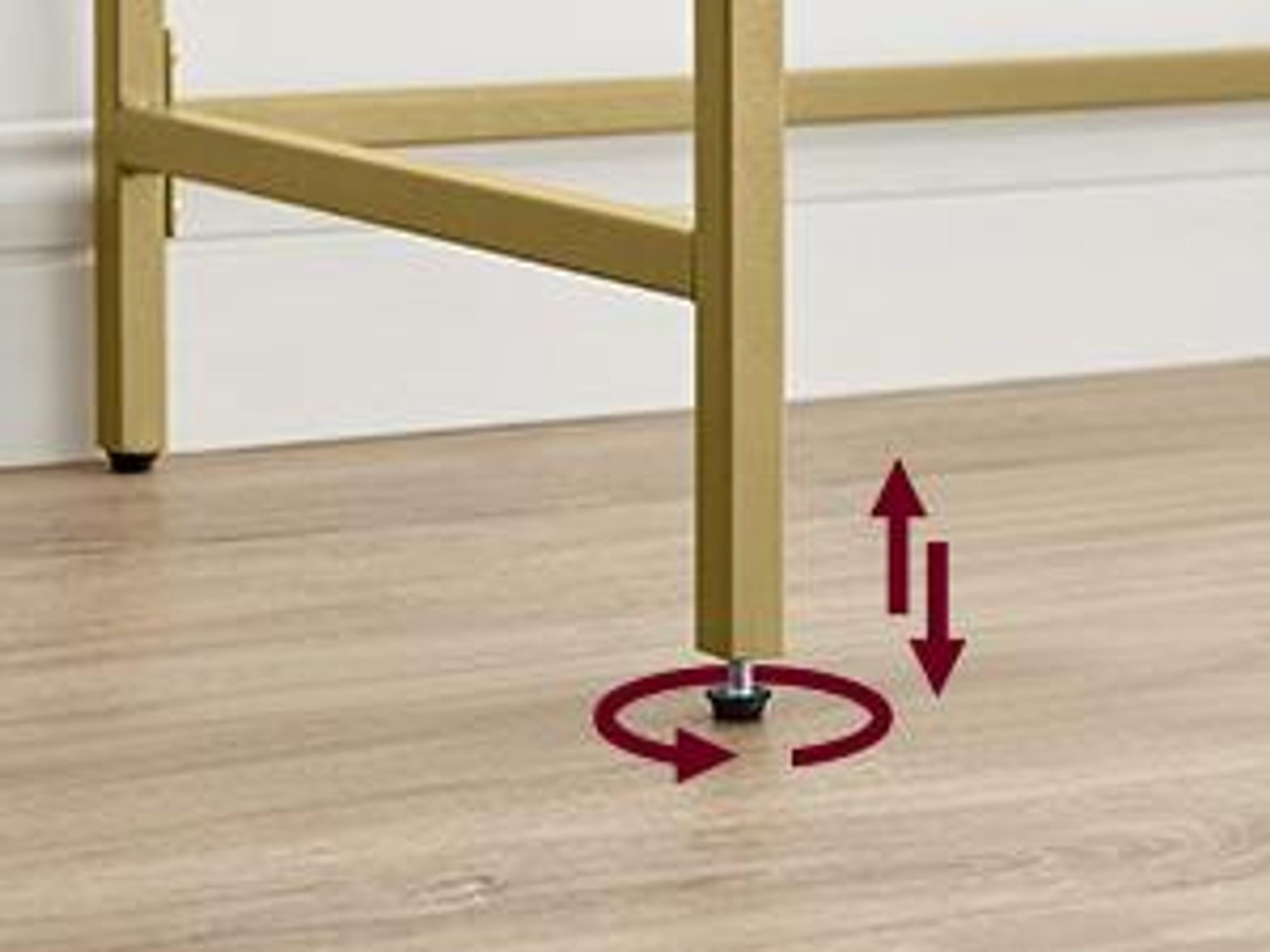 VASAGLE Konsolentisch Beistelltisch, 100 x 35 x 80 cm modern Sofatisch