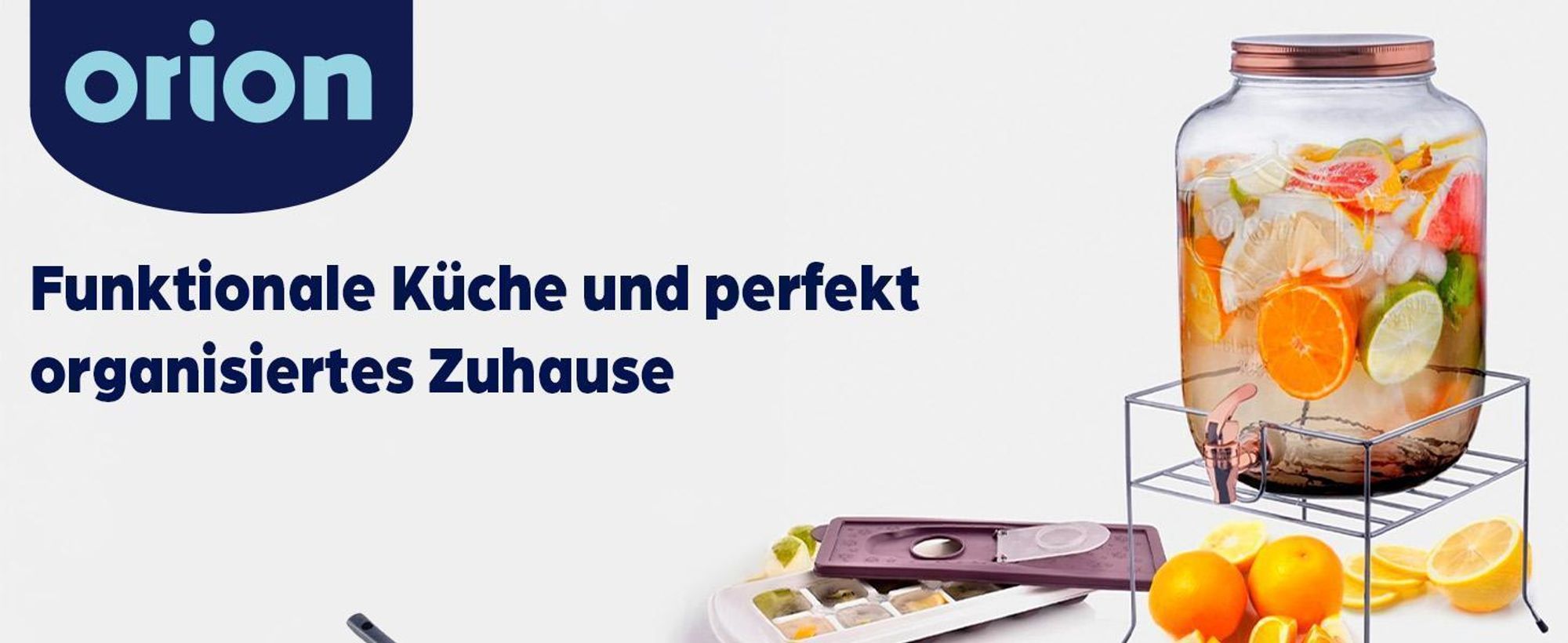 Küche, Küchenausstattung, Kochen, Organisation, Orion, Funktionalität
