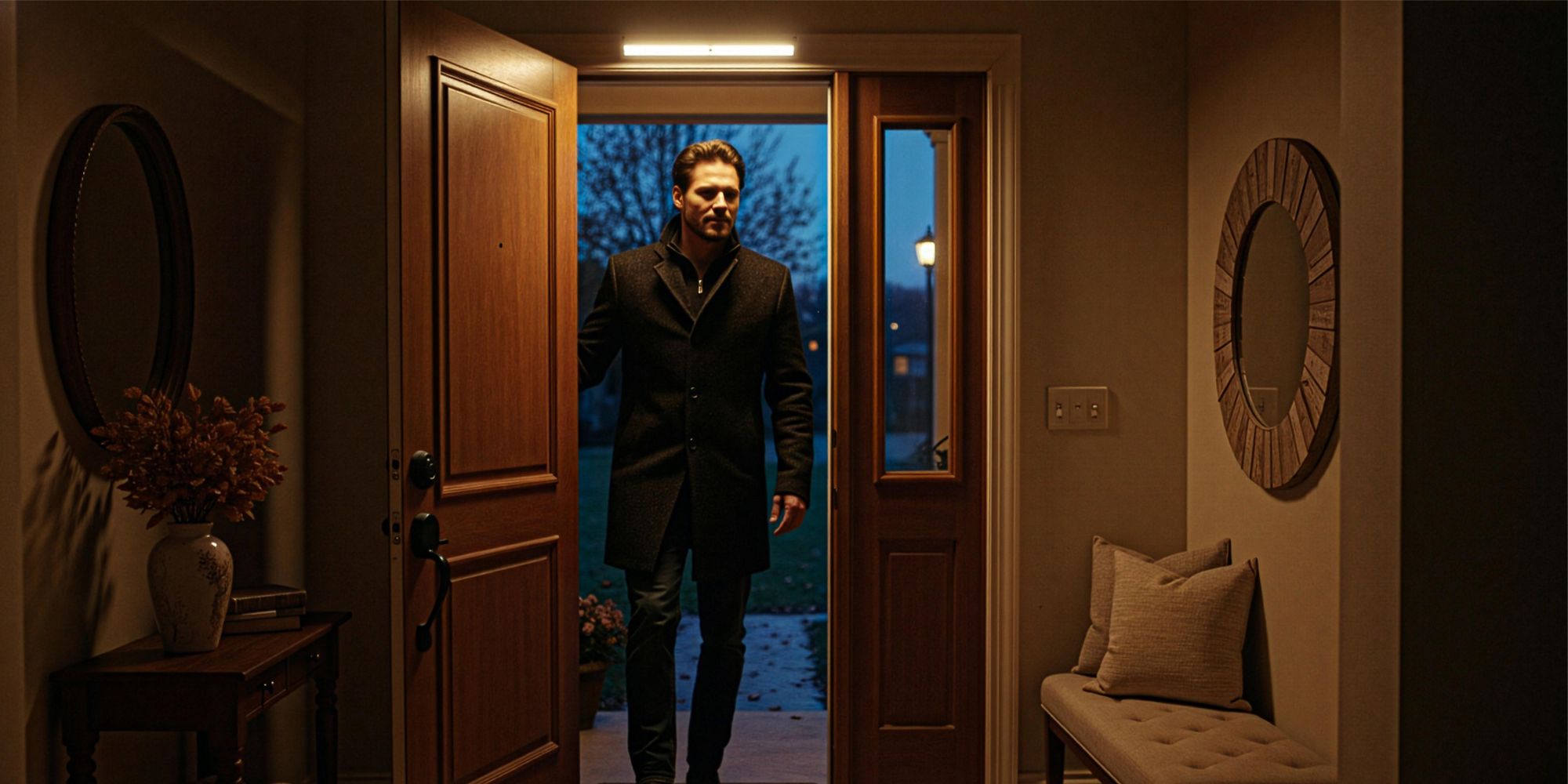 LED Unterbauleuchte mit Bewegungsmelder, Magnet Klebeleiste kabellos für Küche & Schrank, Nachtlicht batteriebetrieben, EVI HOME LightSense