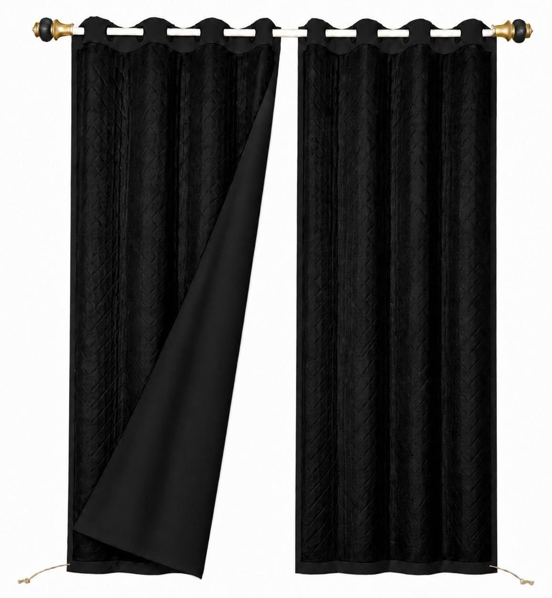 1x Outdoor Thermovorhang gegen Kälte und Hitze – Türvorhang, wasserdicht, Verdunkelungsvorhang mit Ösen für Garten Terrasse, Fenstervorhang, 132x274cm